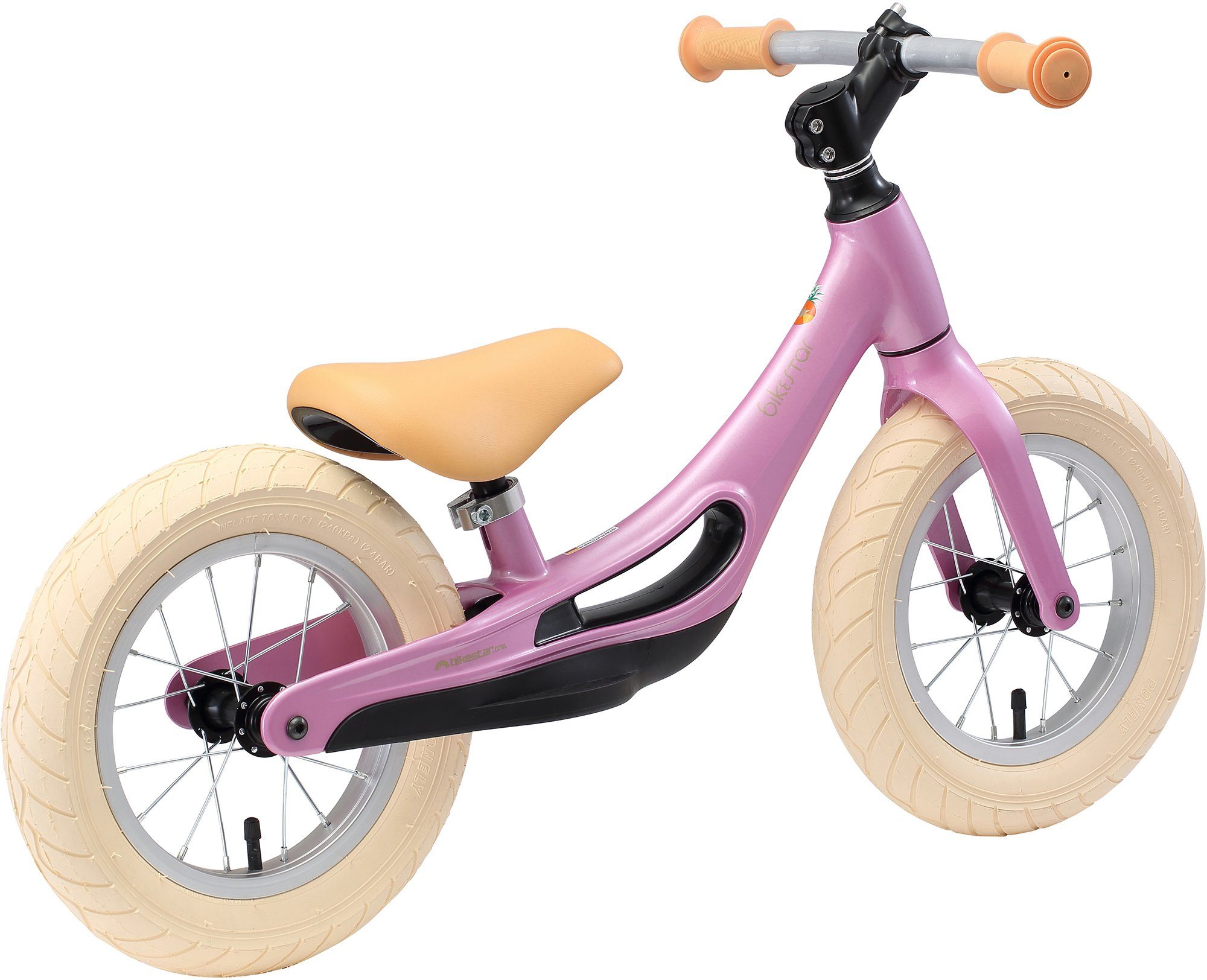 Bikestar Laufrad Cruiser Pink 12 Zoll