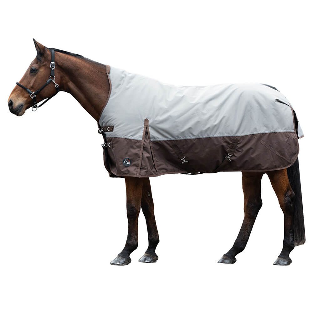 HKM Pferde-Regendecke HKM Highneckdecke Norwich 600D mit Fleecefutter