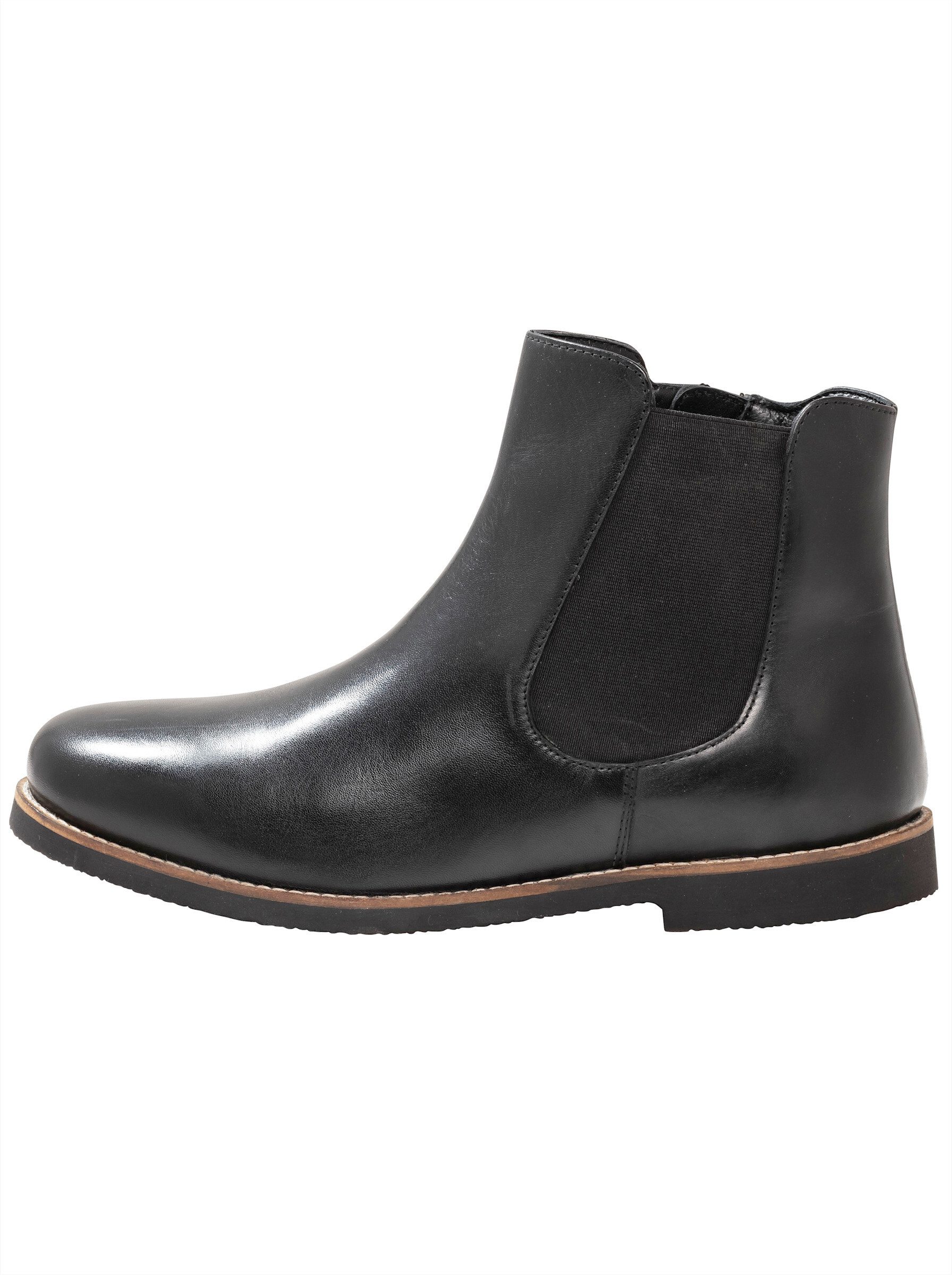 Sheego Stiefelette . Stiefelette Stretcheinsatz günstig online kaufen
