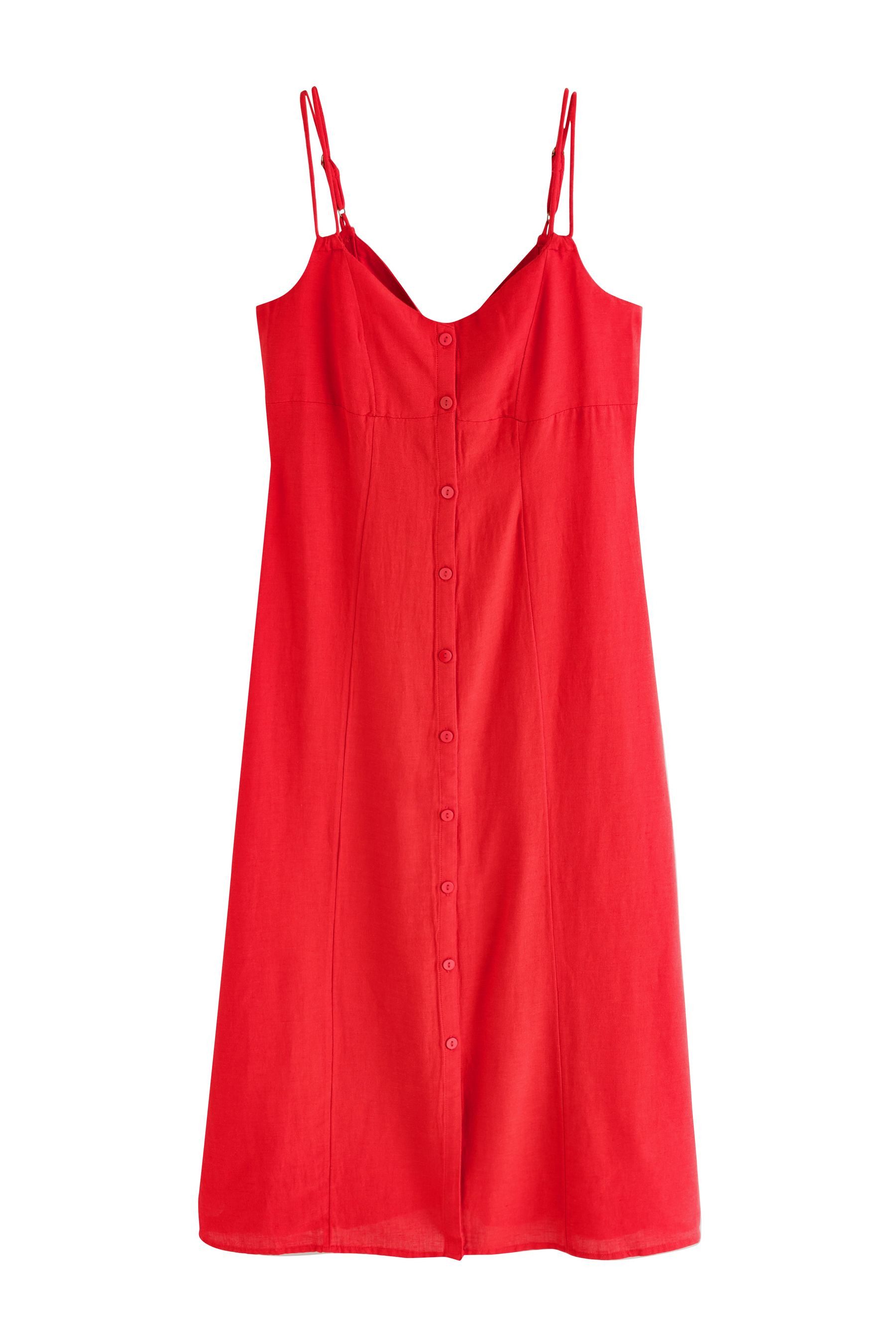 Next Midikleid Durchgeknöpftes Midikleid (1-tlg)