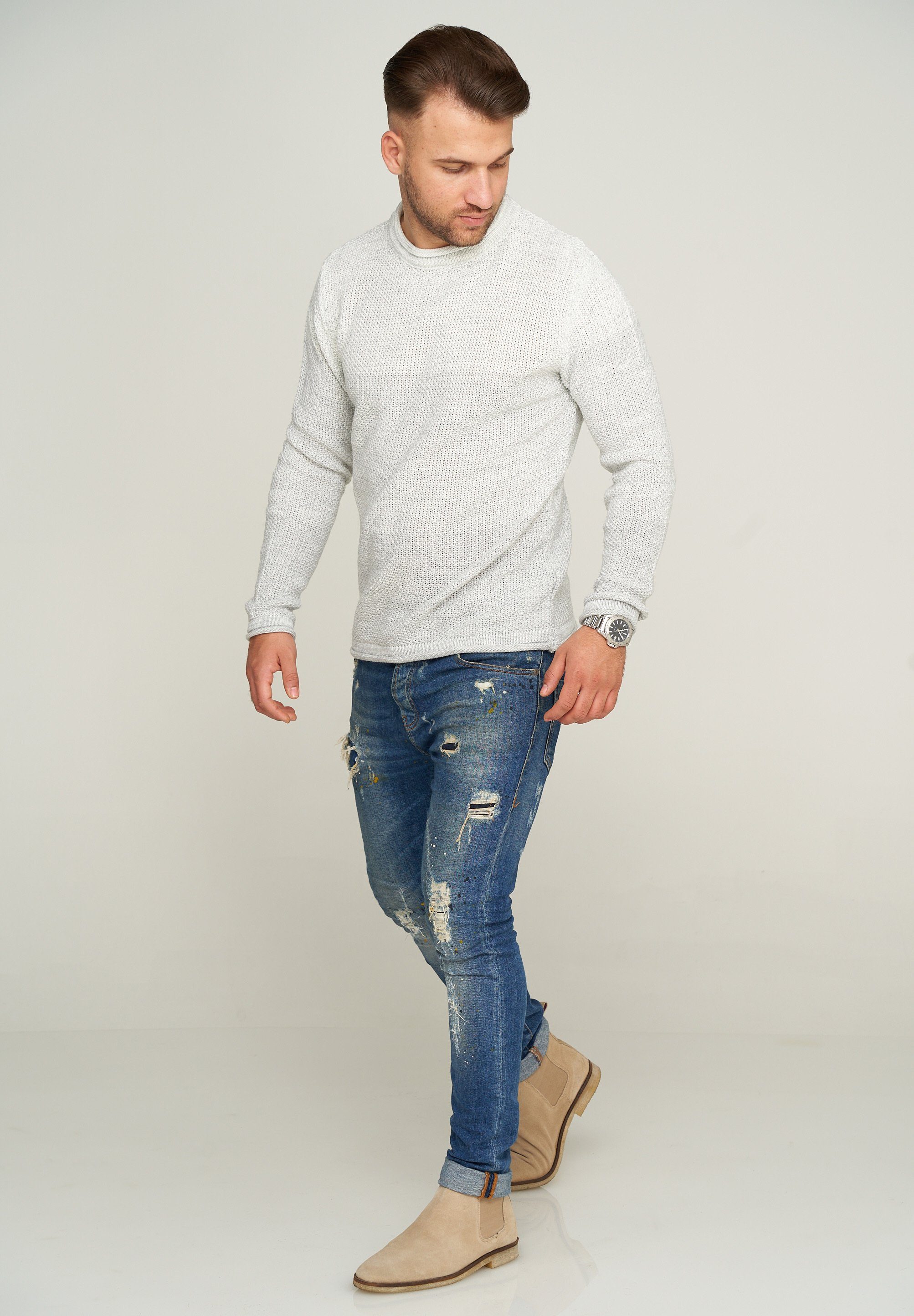 CARISMA Strickpullover CRLARVIK Grobstrick günstig online kaufen