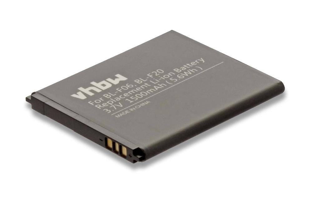 vhbw Ersatz für Phicomm BL-F25, BL-F20 für Smartphone-Akku Li-Ion 1500 mAh (3,7 V)