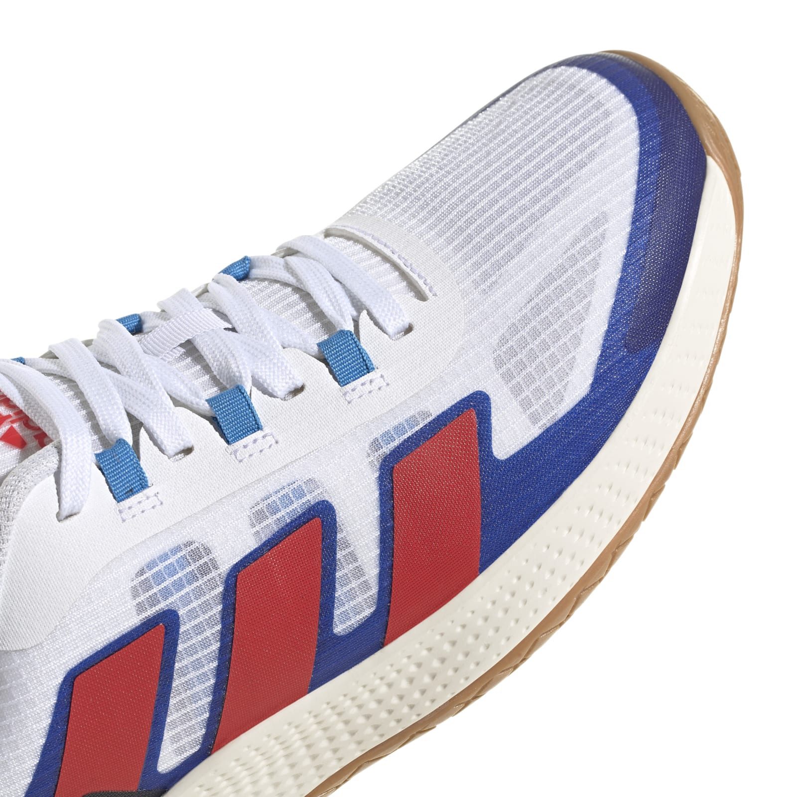 adidas Performance Hallen-Indoorschuhe ForceBounce 2.0 weiss/rot Herren Badmintonschuh