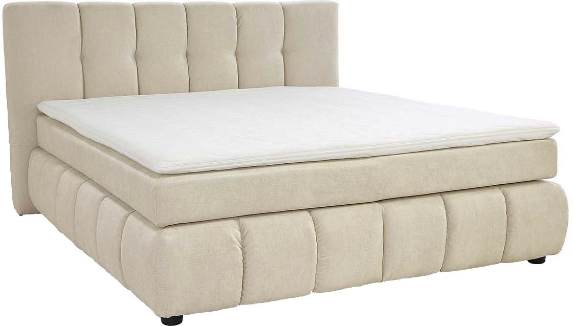Jockenhöfer Gruppe Boxspringbett "Cora" Wende-Bonell-Federkern-Matratze (H2 günstig online kaufen