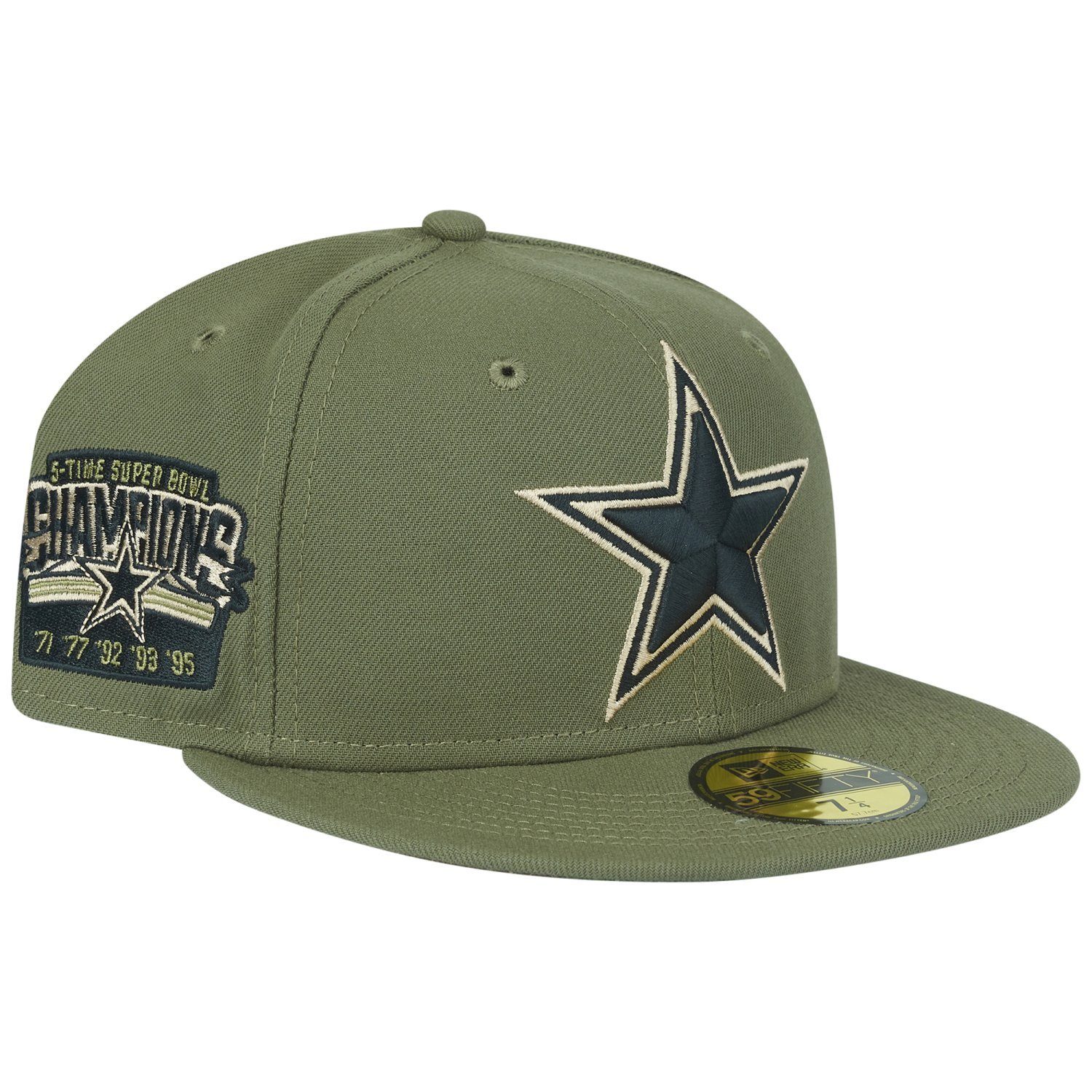 New Era Fitted Cap 59Fifty NFL Throwback Superbowl ProBowl Dallas Cowboys
