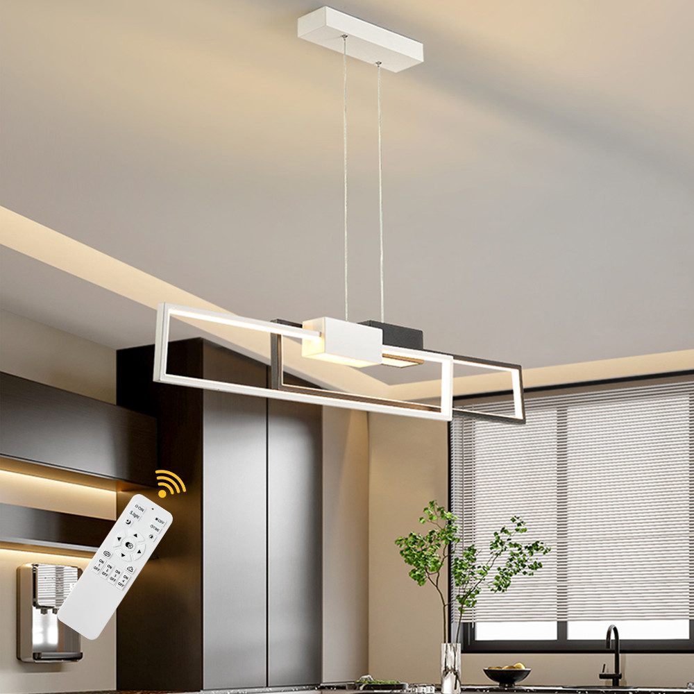 Daskoo LED Pendelleuchte Pendellampe 40W Dimmbar günstig online kaufen