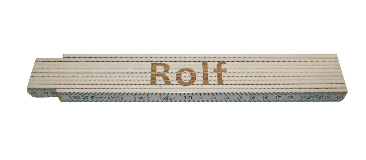 HEKA Zollstock Zollstock Rolf 2 m weiß