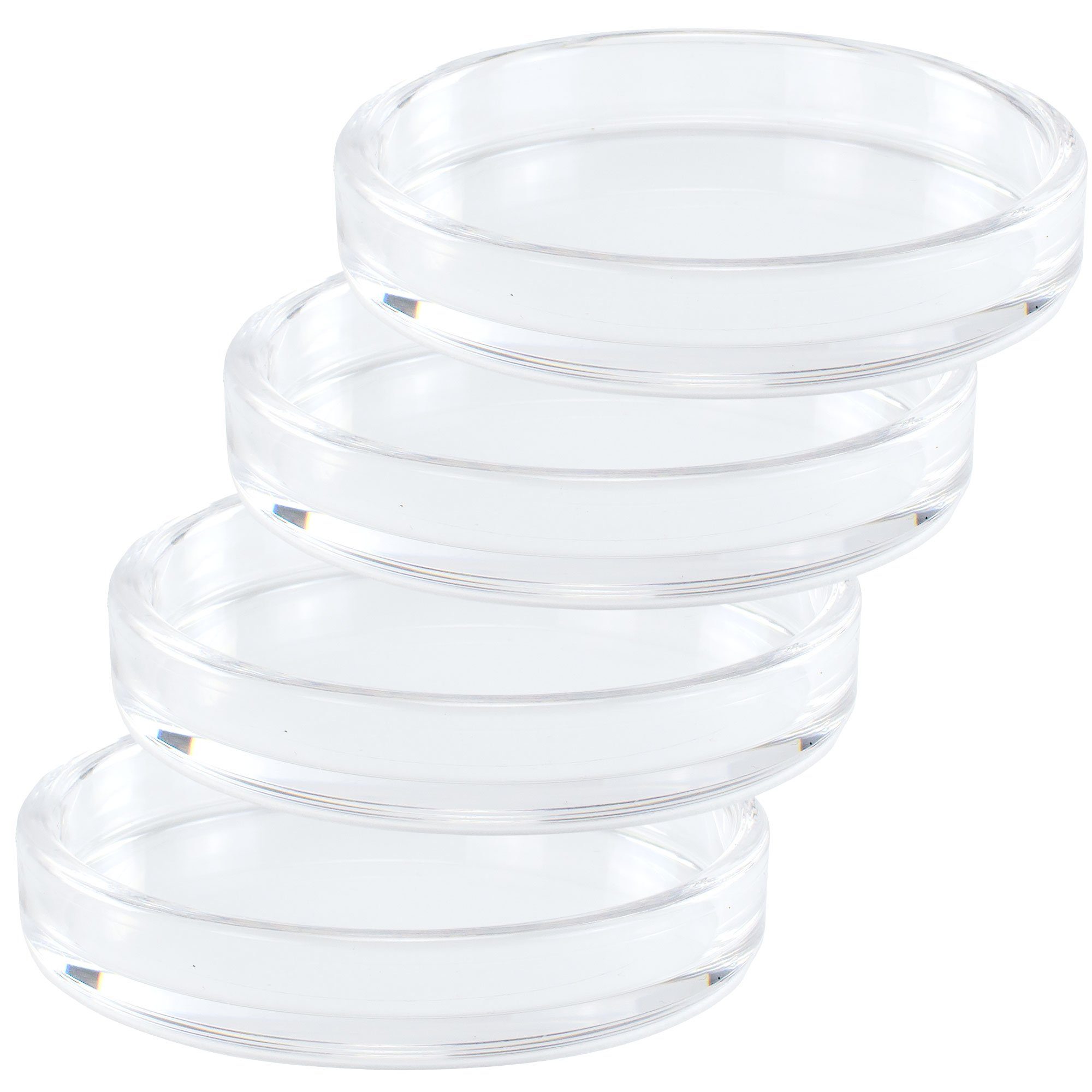 Steinbach Klavierbank Klavieruntersetzer transparent / 4 Stück