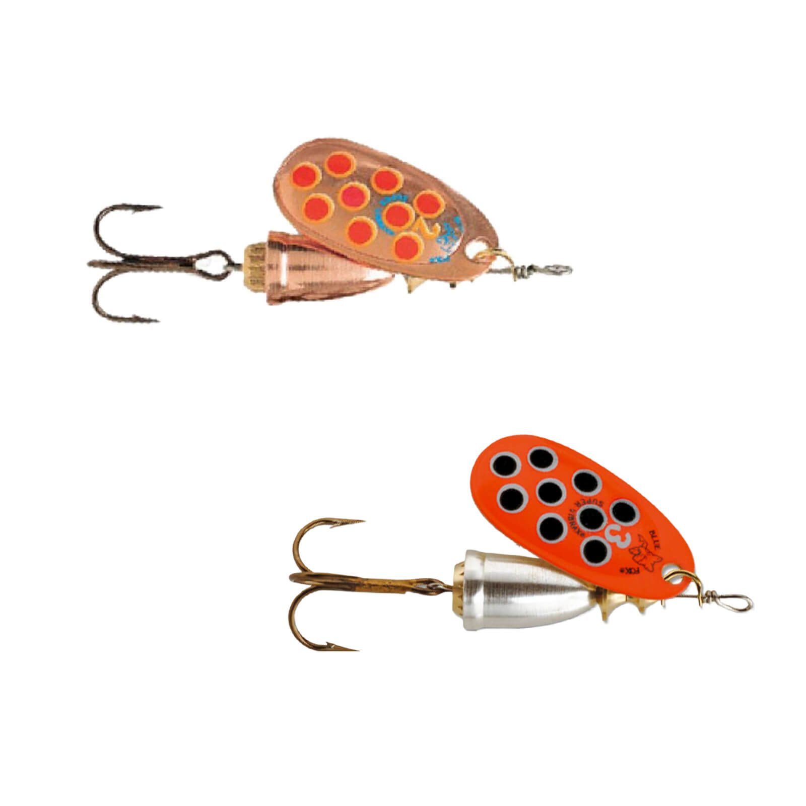 Blue Fox Kunstköder, Blue Fox Vibrax Hot Pepper 6g RBSP Orange-Schwarz Spinner
