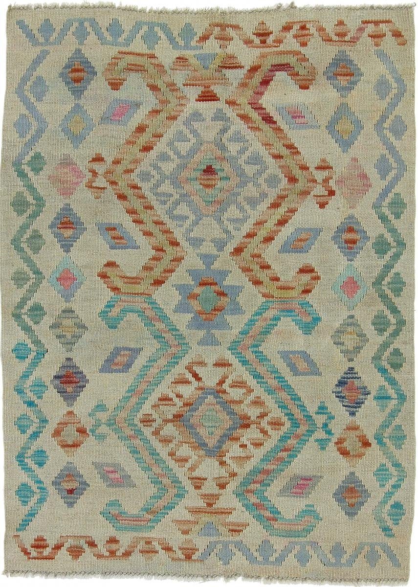 Orientteppich Kelim Afghan Heritage 84x114 Handgewebter Moderner Orientteppich, Nain Trading, rechteckig, Höhe: 3 mm