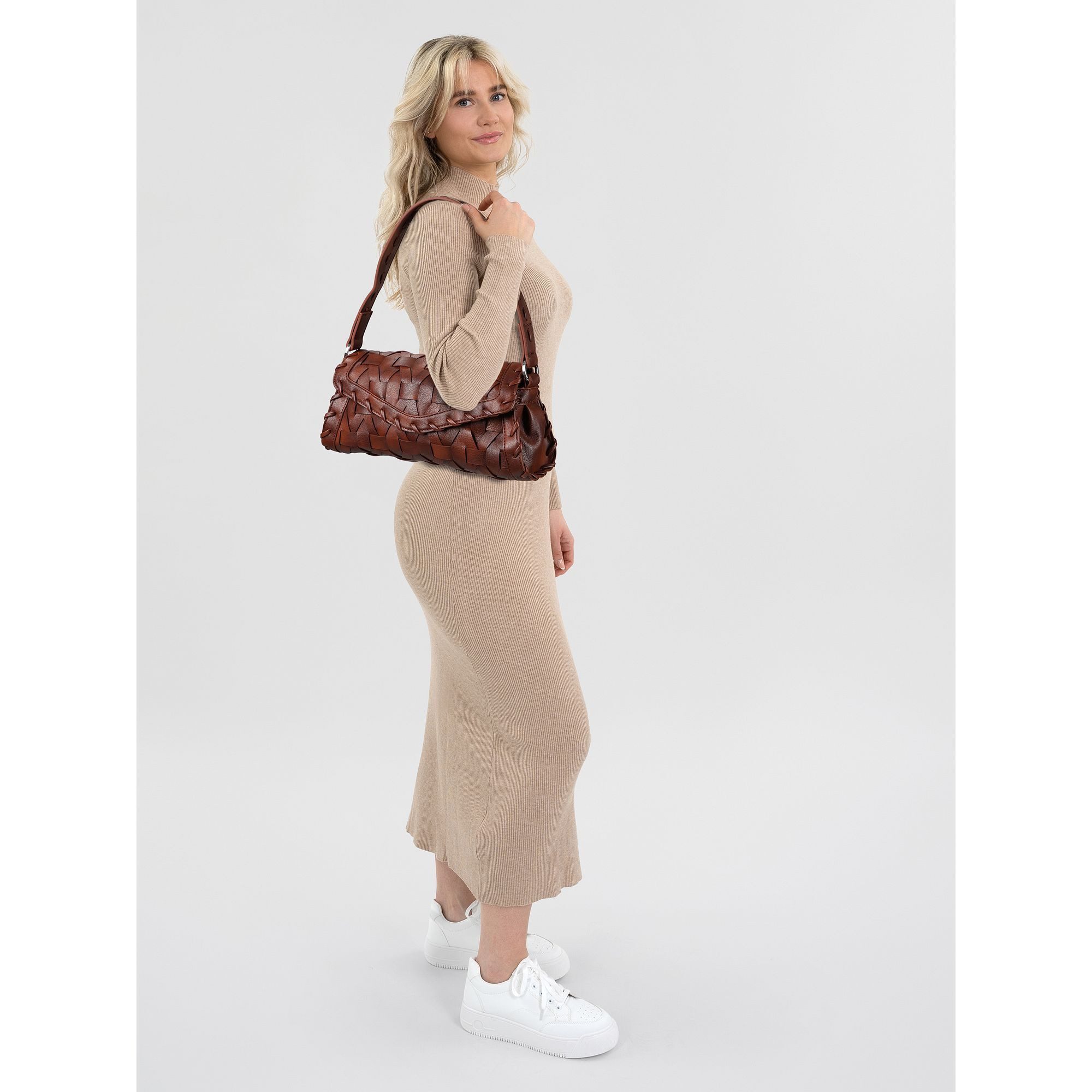 Desigual Schultertasche Argon, Polyurethan