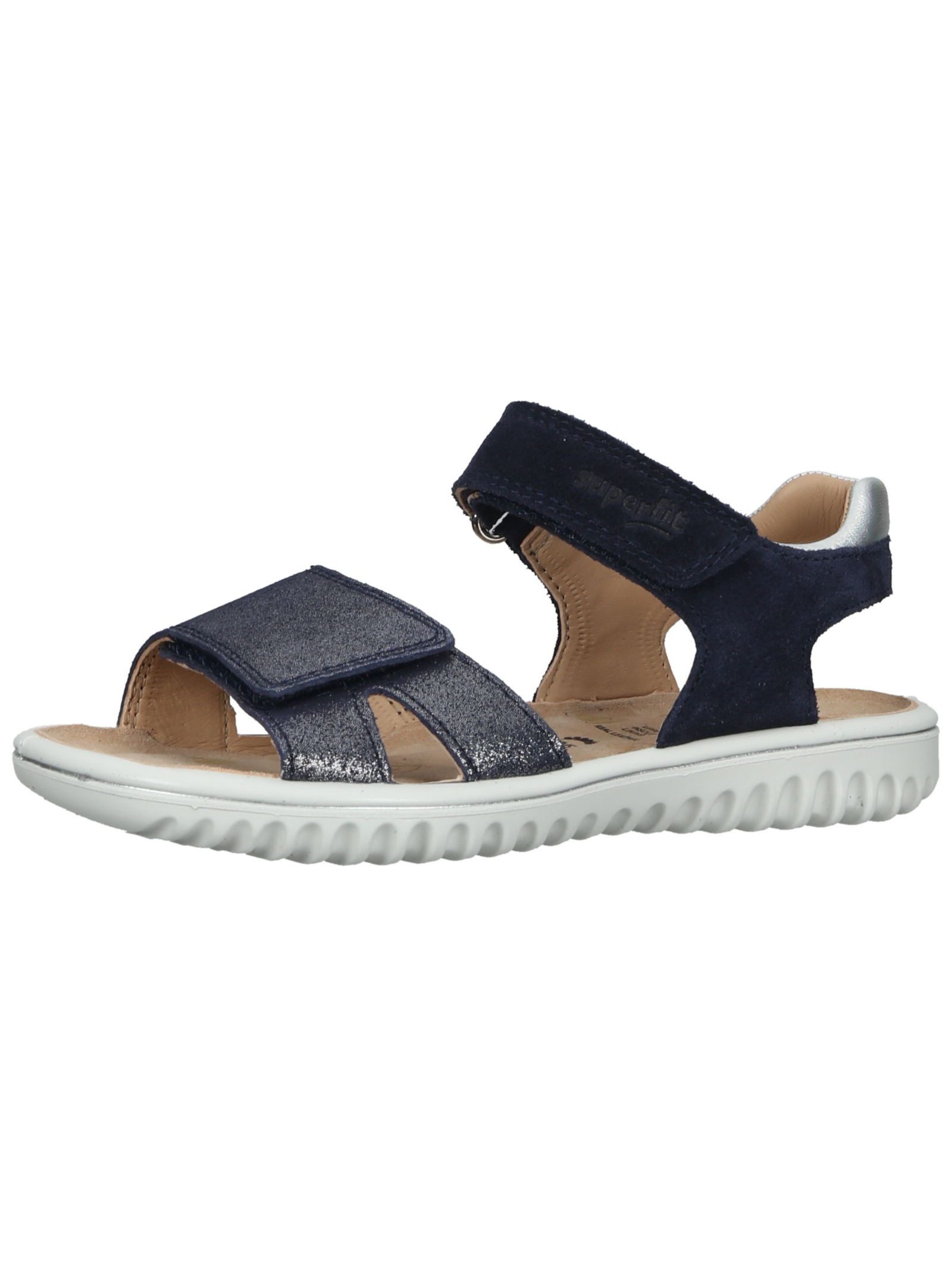 Superfit Superfit Sandalen Veloursleder Riemchensandalette