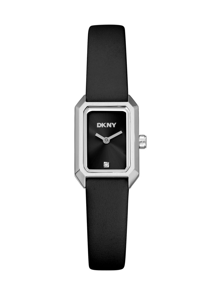 DKNY Quarzuhr DKNY Signature Shape silver/black DK1L180L0015