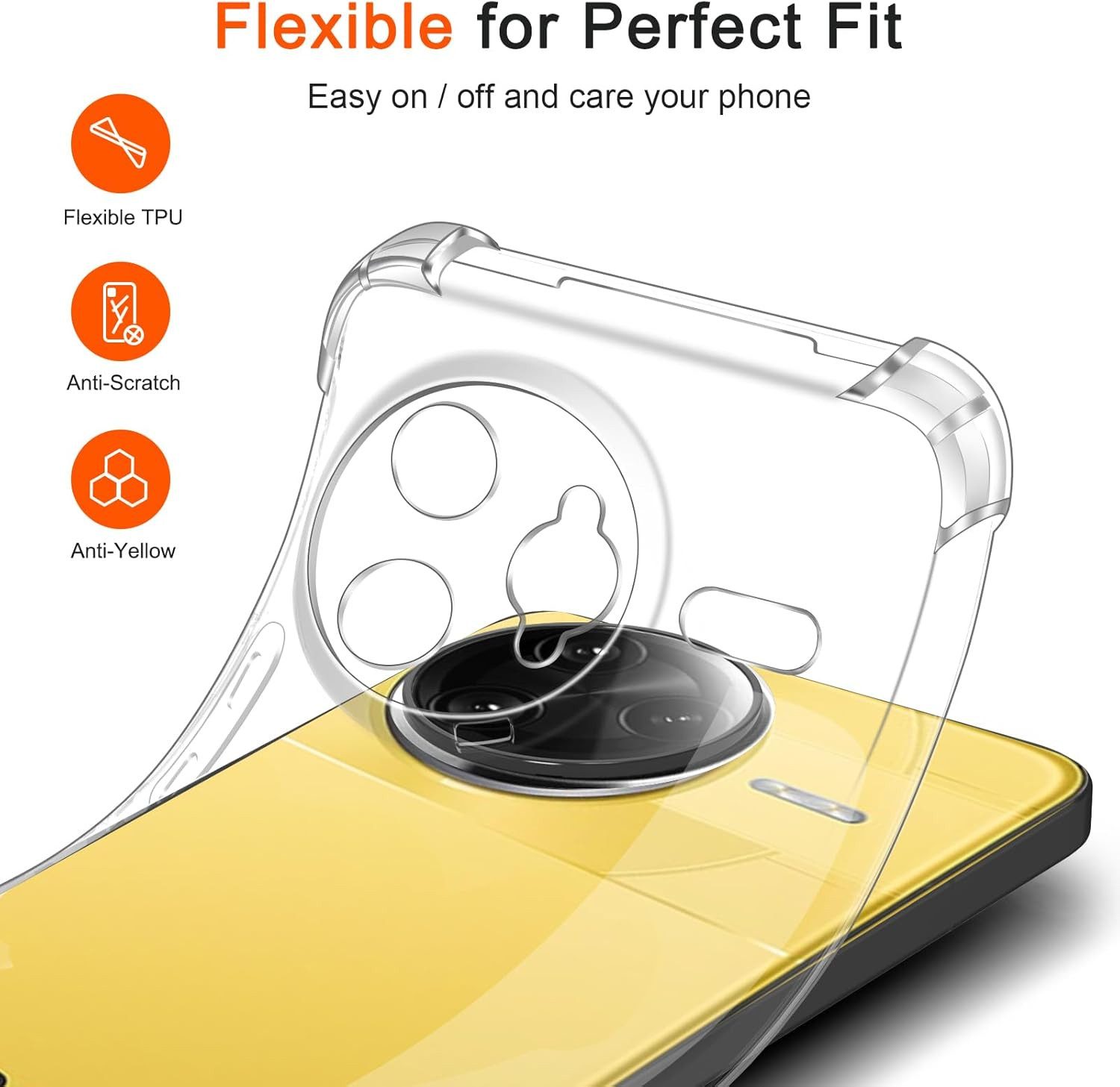 Widmann-Shop Handyhülle Xiaomi Poco Case F7 Ultra F7 Pro Hülle Transparent Schutzhülle Handy, für Poco F7 Pro, für Poco F7 Ultra