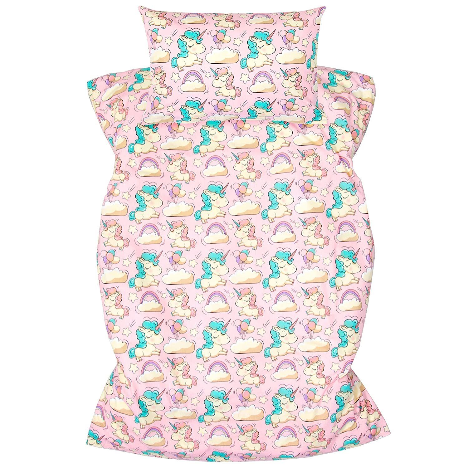Amilian Bettwäsche 2-teilig, Bettbezug 100 x günstig online kaufen