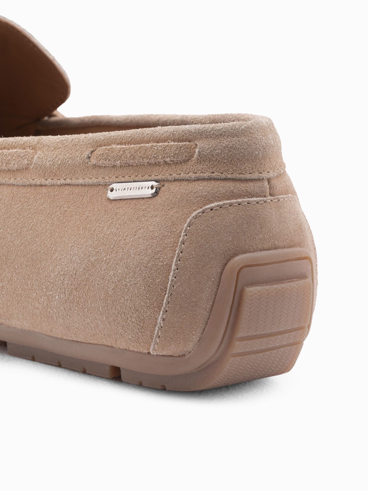 OMBRE Herren Leder Mokassin Schuhe mit Driver Sohle Mokassin