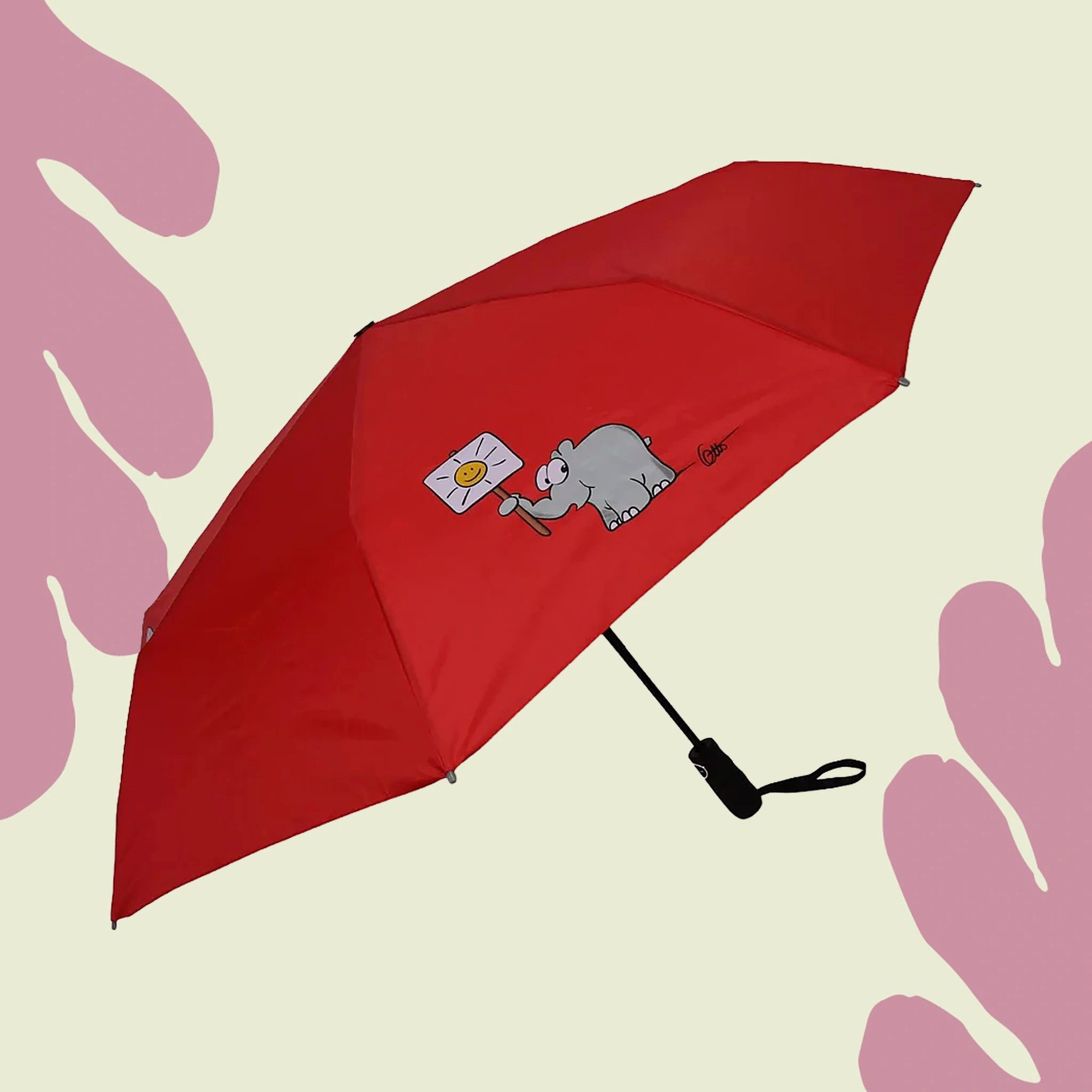 Ottifant Productions GmbH Taschenregenschirm Ottifanten-Regenschirm – Bild 2 von 5