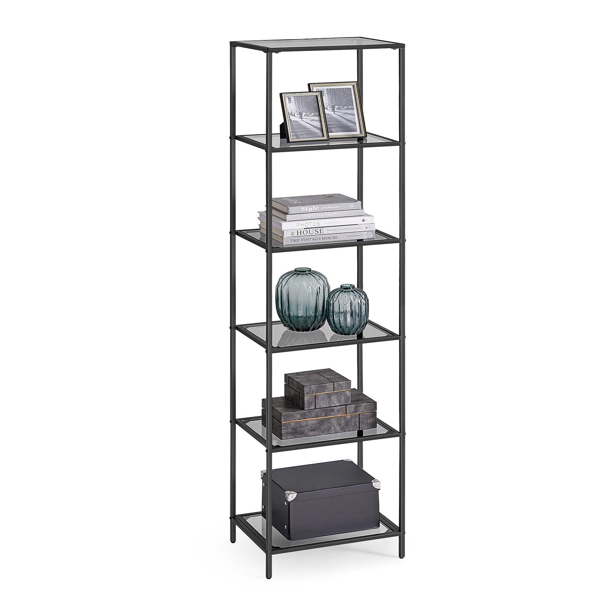 VASAGLE Bücherregal, Standregal, Küchenregal, stabil, H: günstig online kaufen
