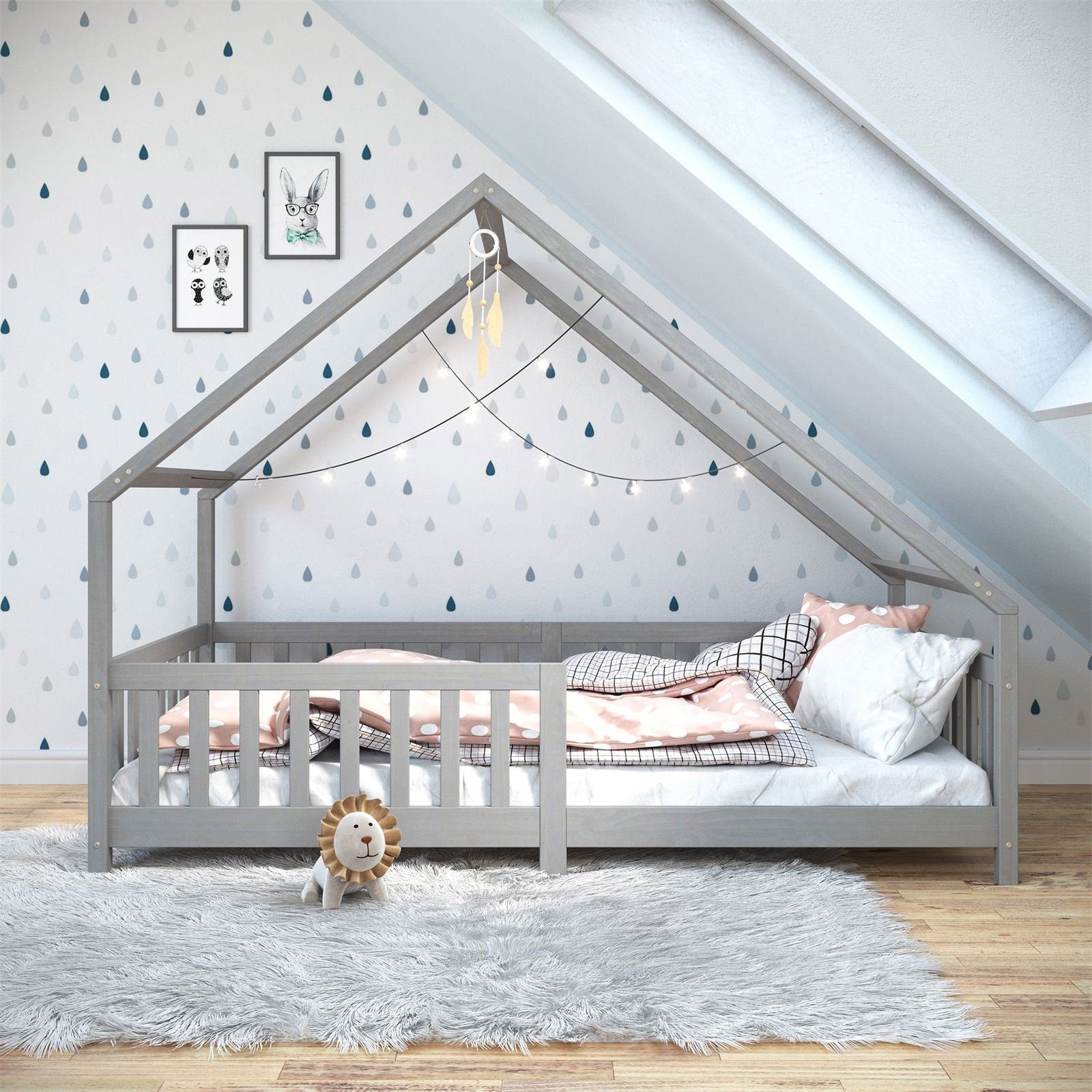 IDIMEX Kinderbett CORA, Hausbett Tipibett Kinderbett günstig online kaufen