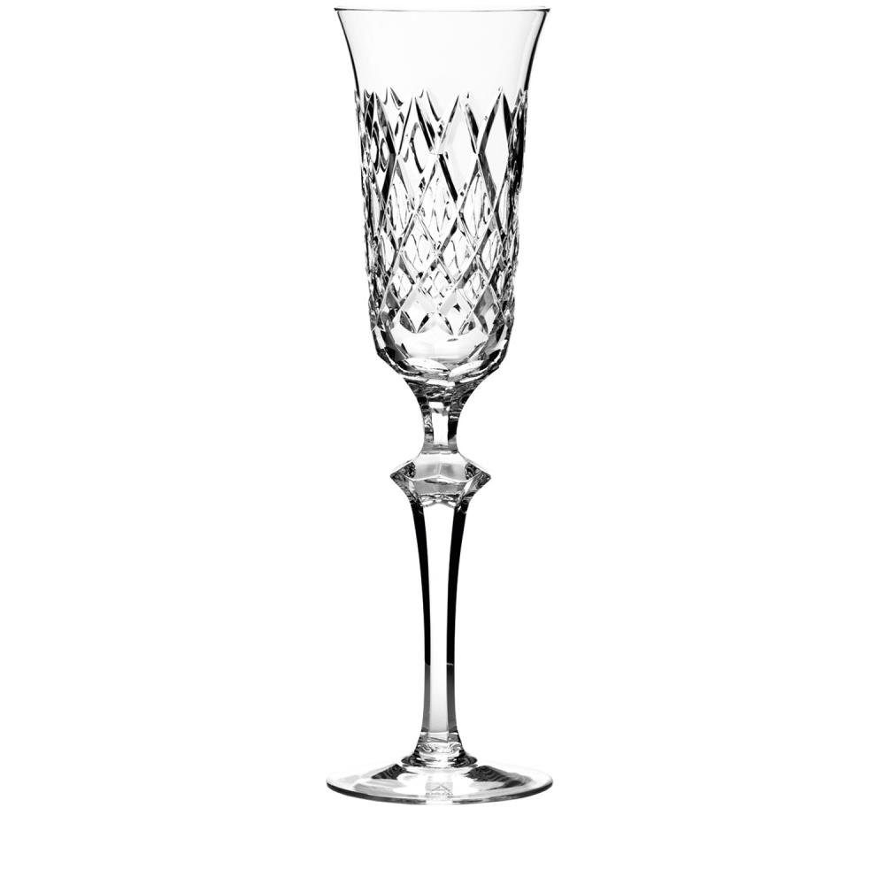 Champagnerglas Venedig clear (26,2 cm) - Kristallglas mundgeblasen · von Hand geschli