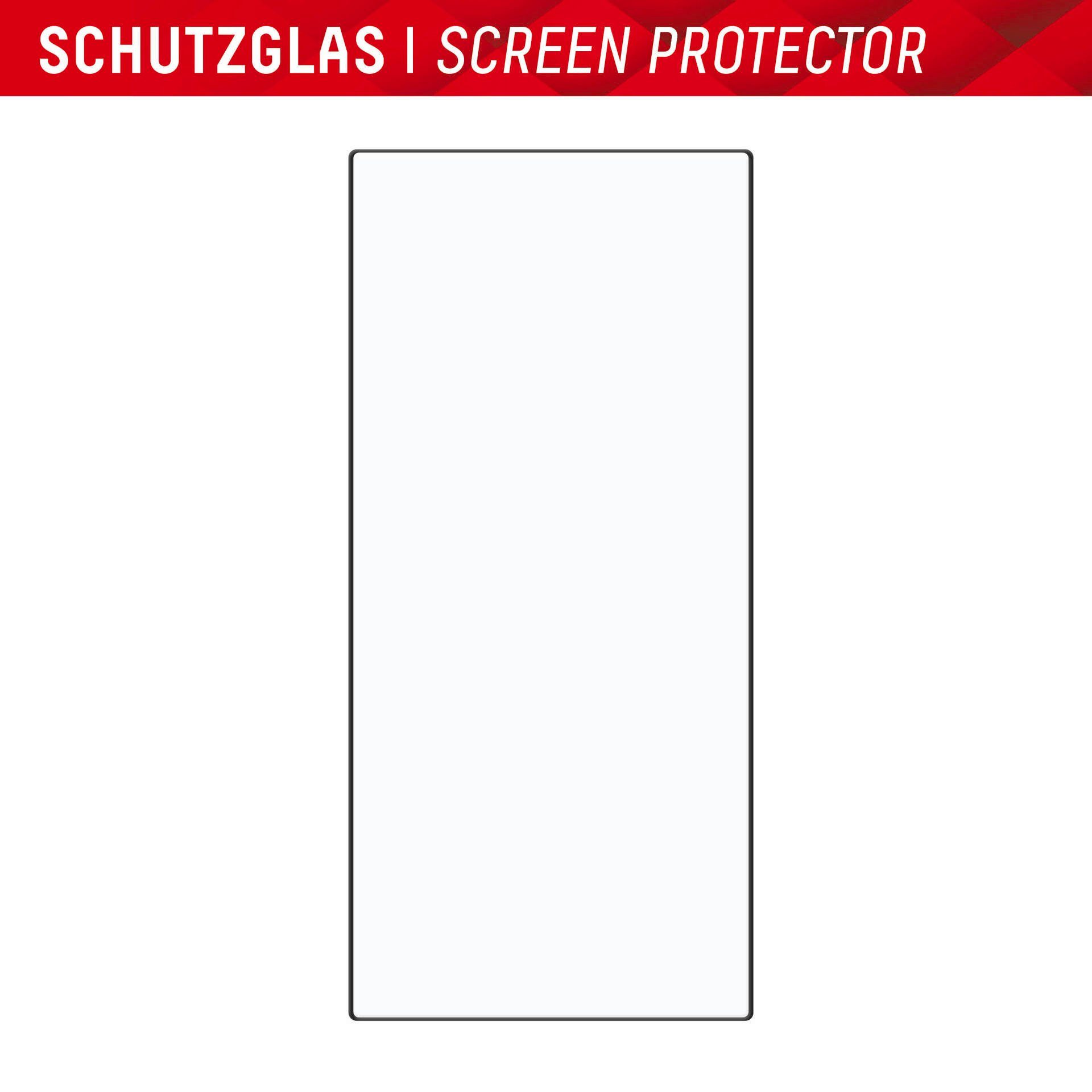 Displex Displayschutzglas Real Glass + Case für Samsung Galaxy S24 Ultra, Displayschutzfolie Displayschutz Rundumschutz 360 Grad splitterfest
