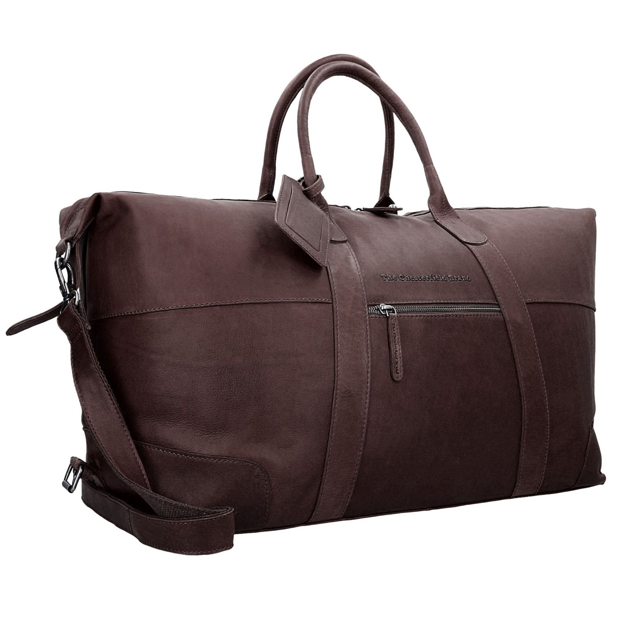 Brand The Weekender Leder Up, Chesterfield Wax Pull brown