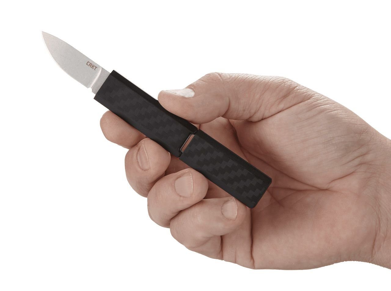 CRKT Universalmesser Scribe Black Clip Messer Mini feststehend