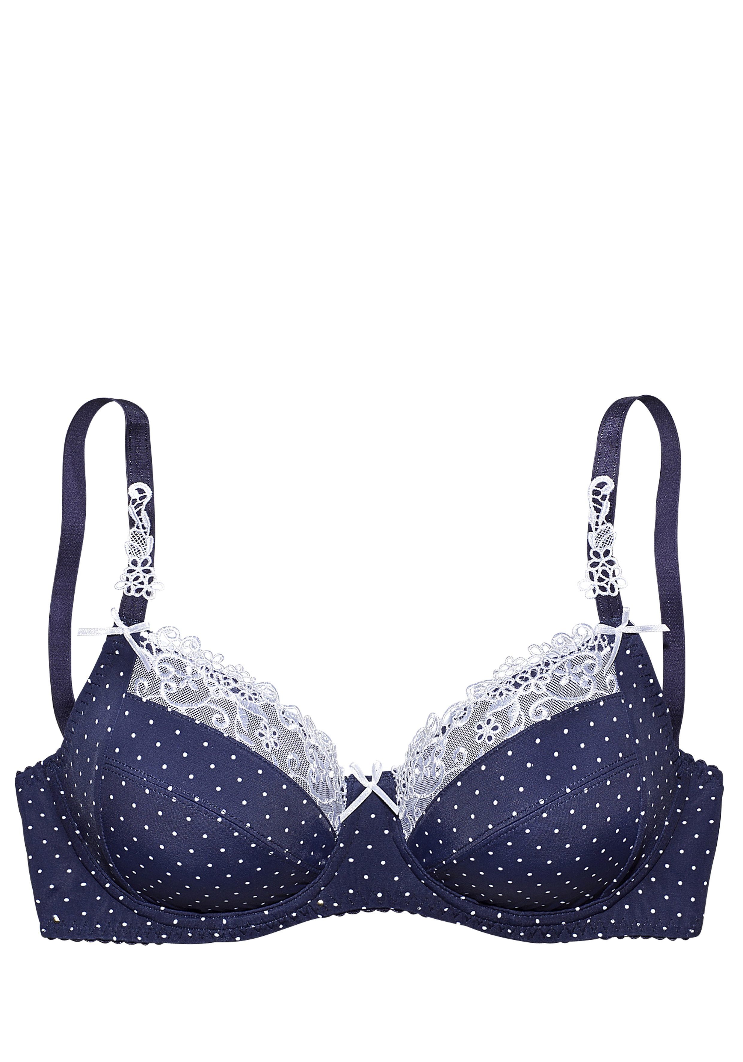 Nuance by Lascana Bügel-BH, Dirndl-BH mit wunderschöner Stickerei – auch ideal für große Größen – Bild 2 von 5