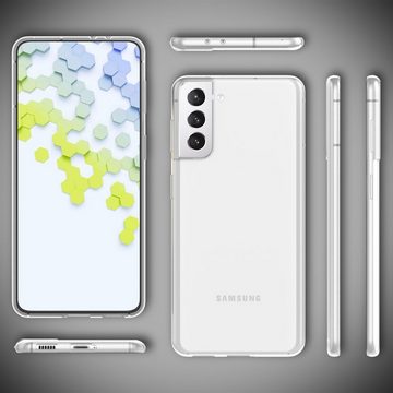 Nalia Smartphone-Hülle Samsung Galaxy S22, Klare Silikon Hülle / Extrem Transparent / Durchsichtig / Anti-Gelb