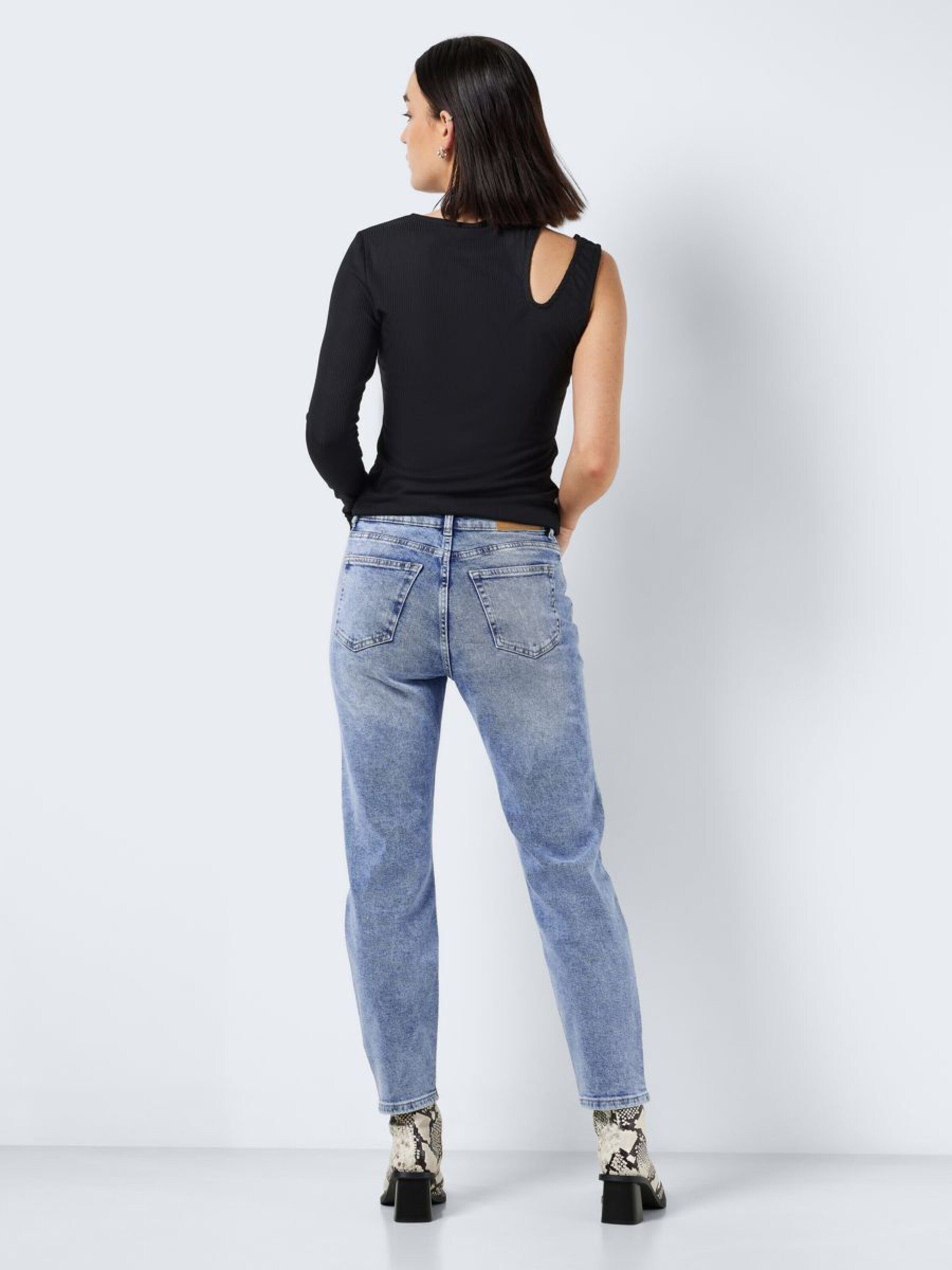 Plain/ohne Regular-fit-Jeans ONI may Details (1-tlg) Noisy