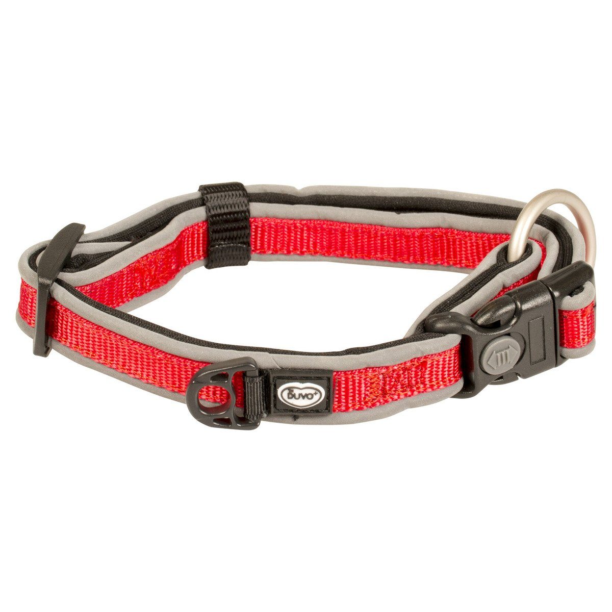 DUVO+ Hunde-Halsband West Halsband Nylon rot