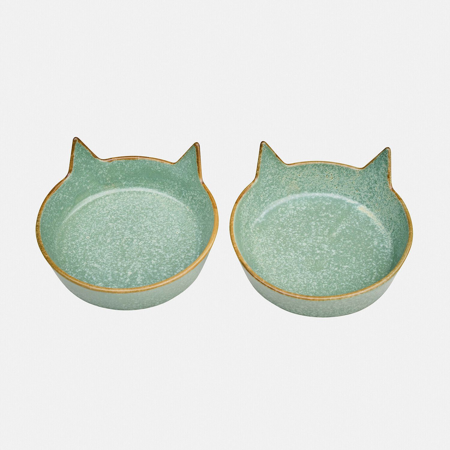 Mirabeau Futternapf Futternapf 2er Set Biarré türkis/braun