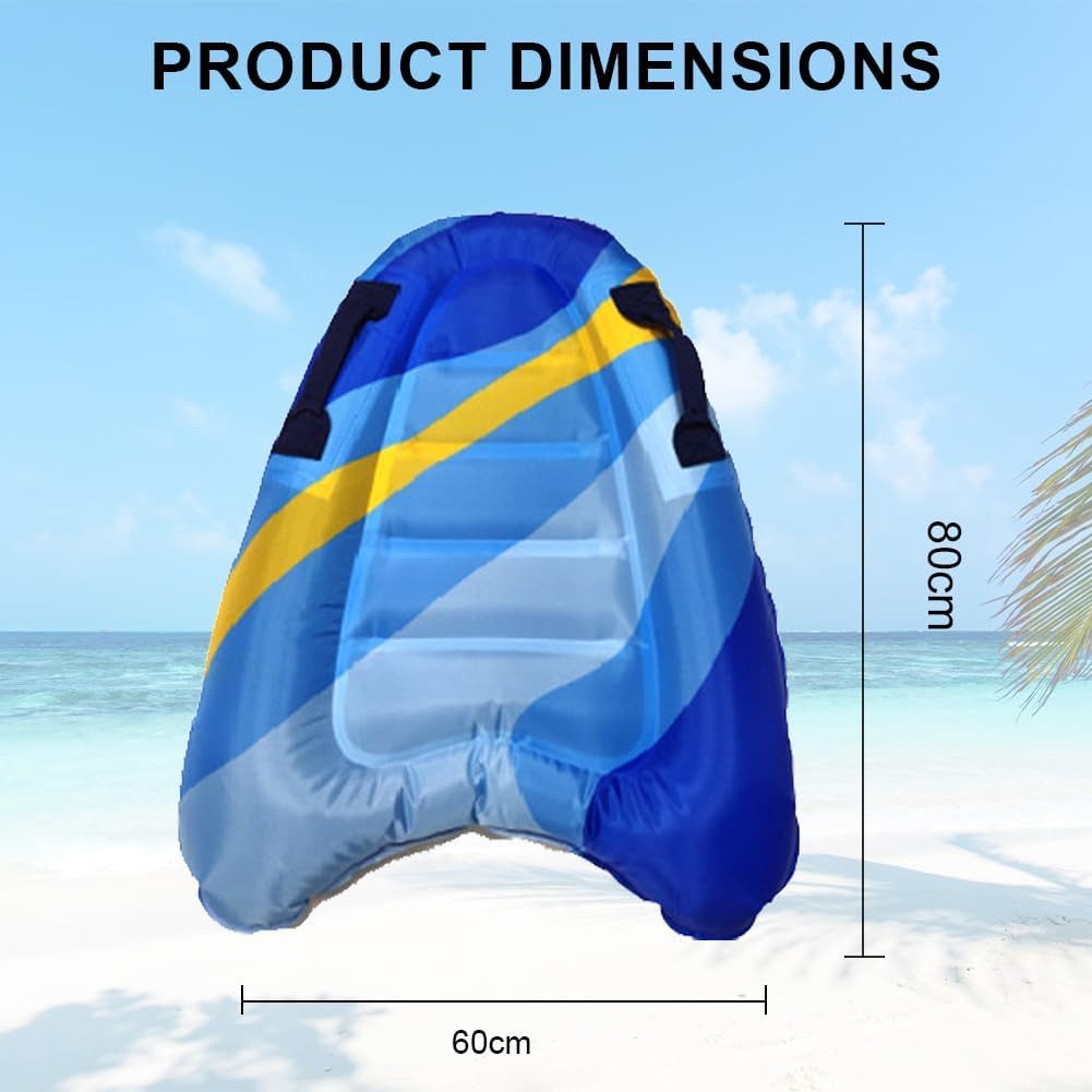 FELIXLEO Inflatable SUP-Board Aufblasbares Bodyboard Kinder Erwachsene Pool Schwimmhilfe ., (1 tlg) – Bild 2 von 5