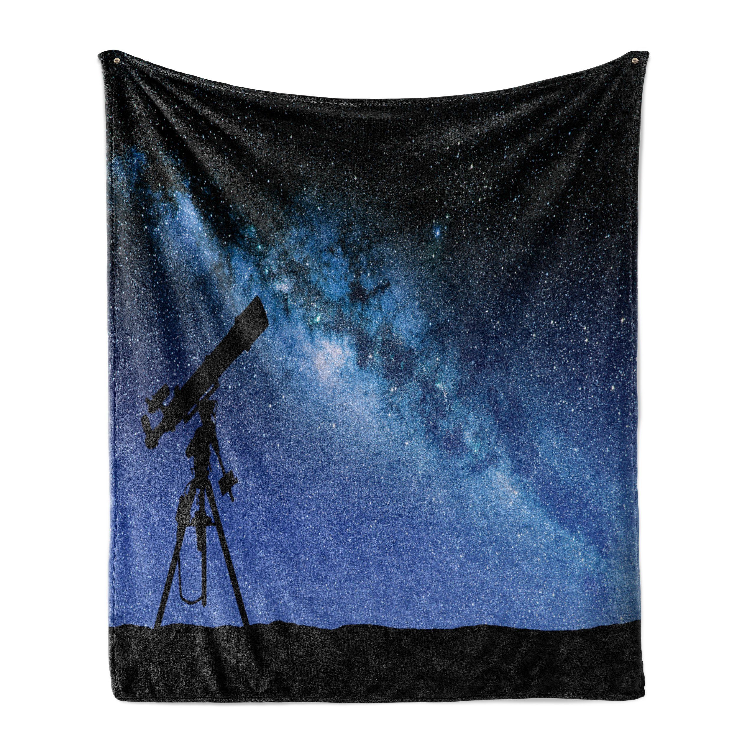Wohndecke Gemütlicher Galaxy und Außenbereich, für den Innen- Plüsch Nacht Milchstraße Abakuhaus, Galaxis
