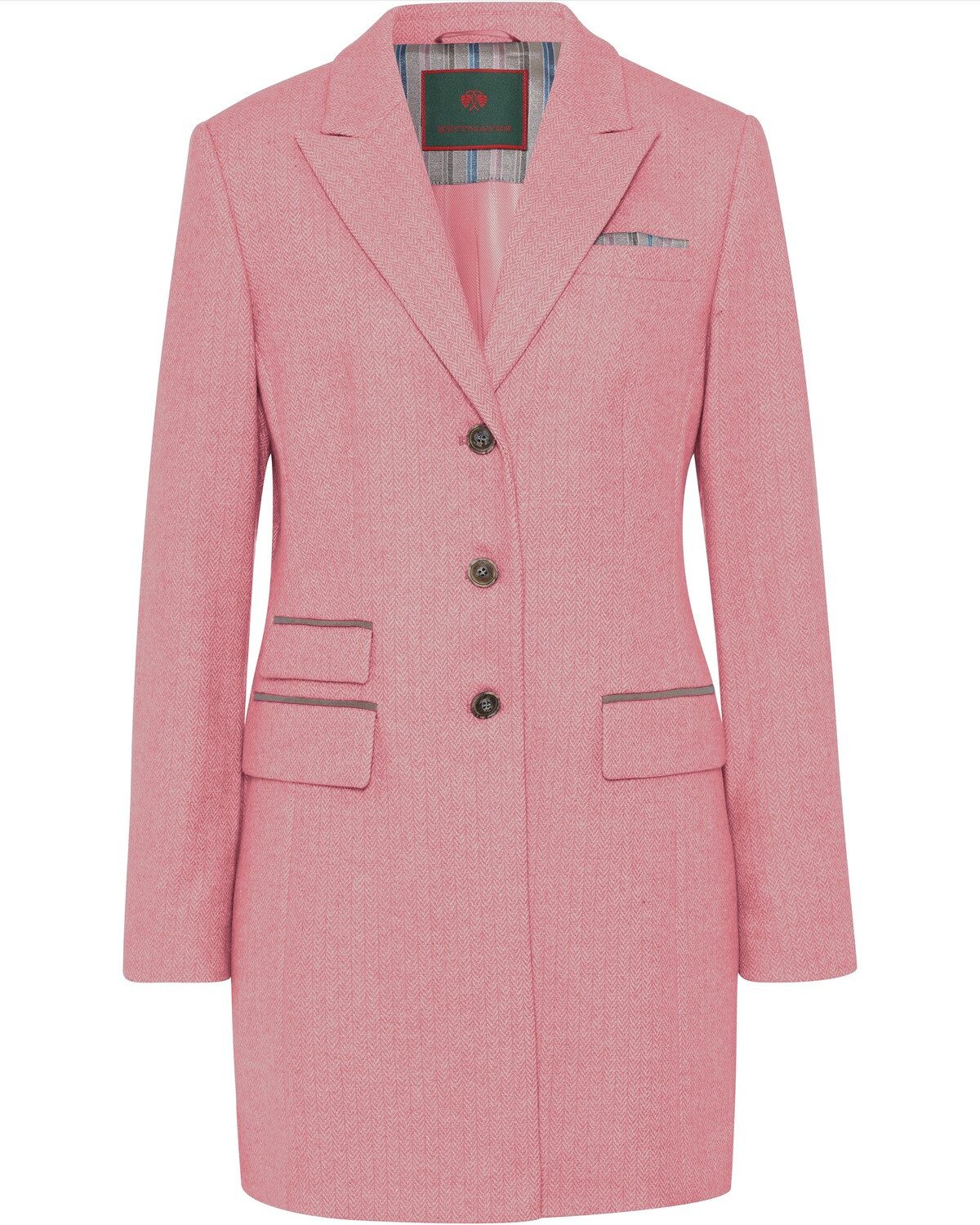 Longblazer Gehrock Fischgrat