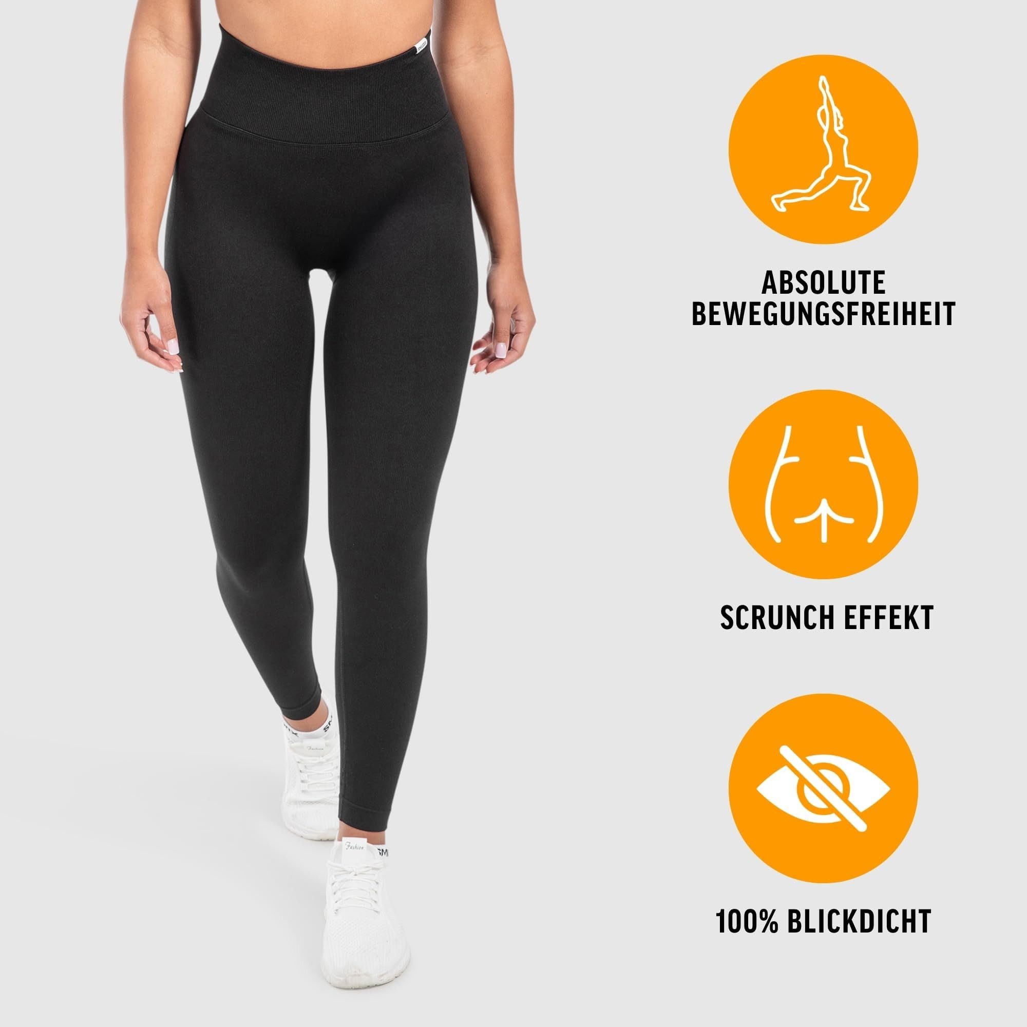 Smilodox Leggings Elin, Butt Lift Sporthose, Highwaist V-Shape Gym Leggings günstig online kaufen