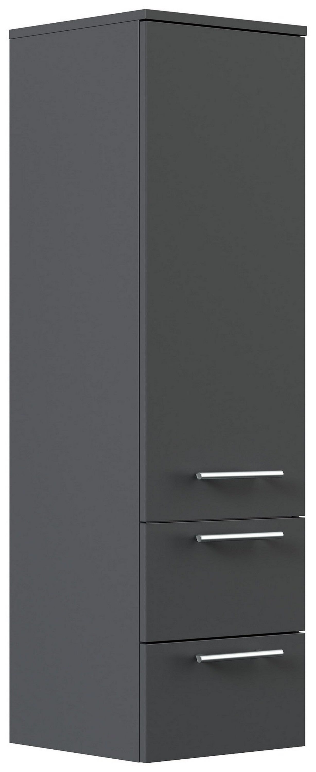 Posseik Hochschrank Badezimmer Hochschrank 120 cm Grafit