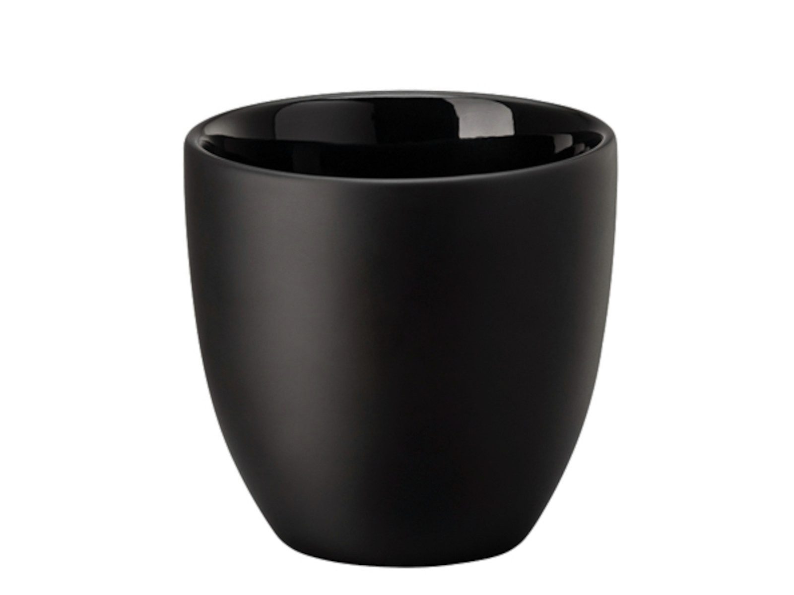 Rosenthal Espressotasse the cup+ Delicate Black Lungo doppelwandig 0,18l, Porzellan