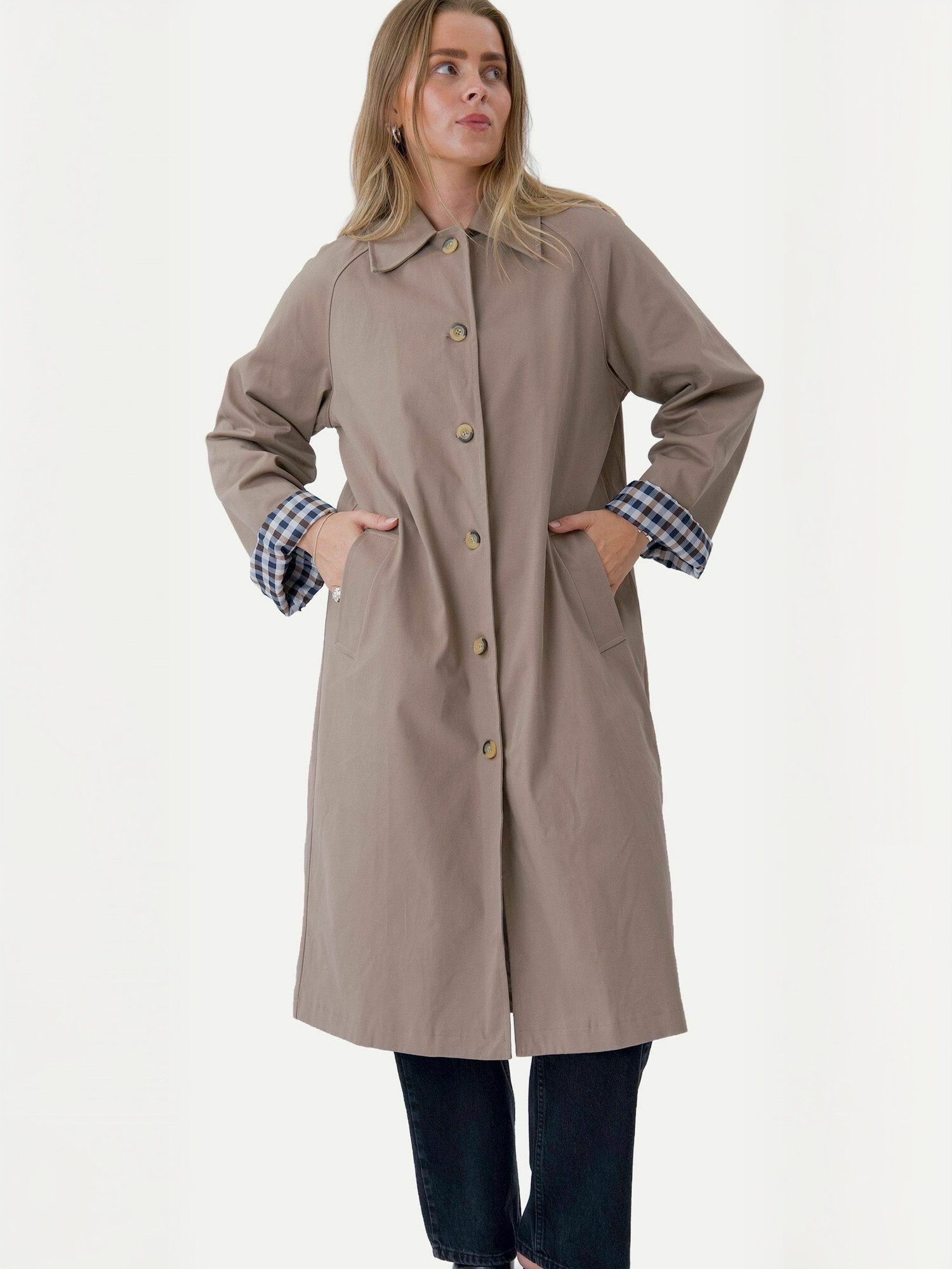 TEESHOPPEN Langmantel TEESHOPPEN Coat Livia