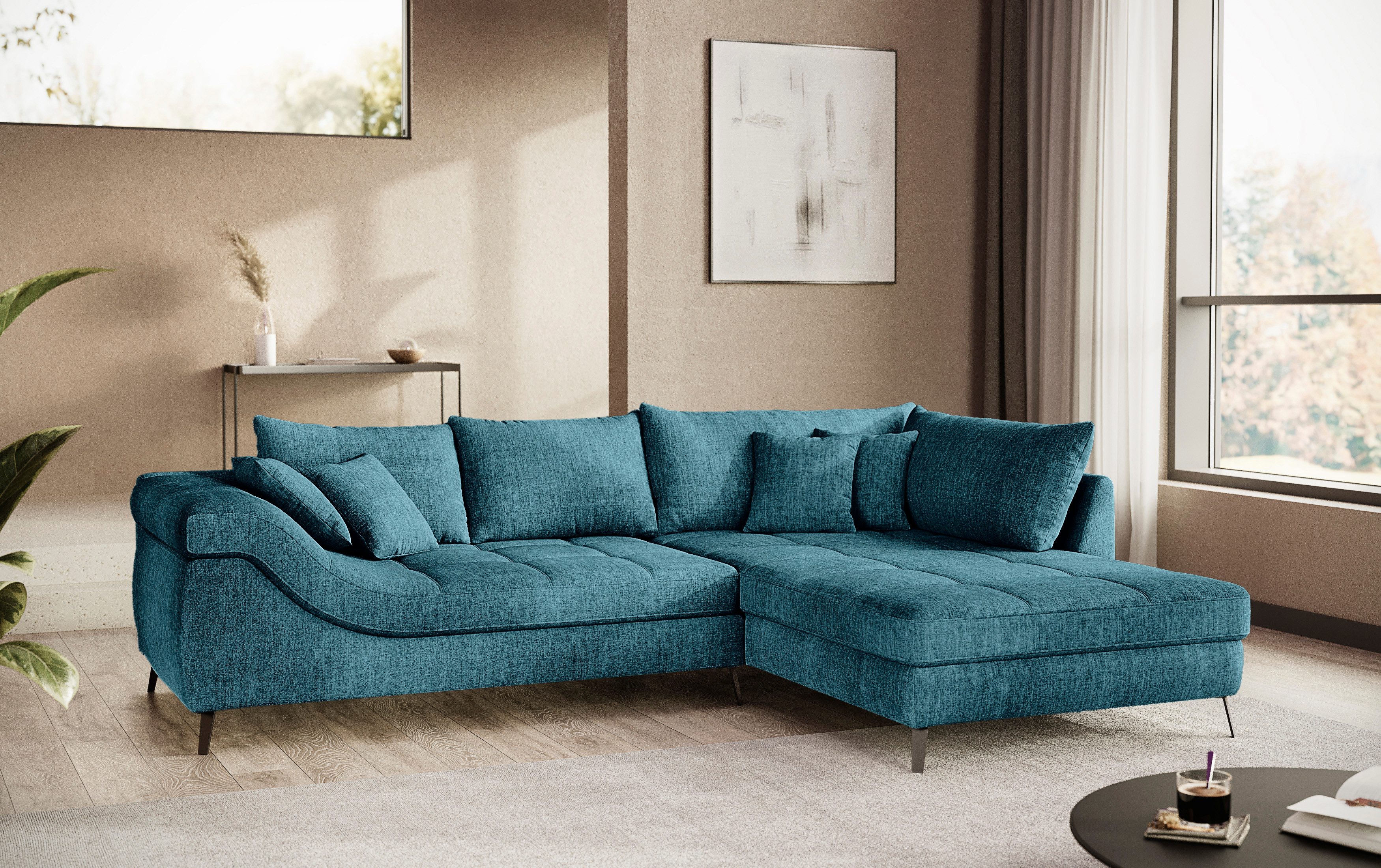 Mr. Couch Ecksofa Portofino L-Form, 4 günstig online kaufen