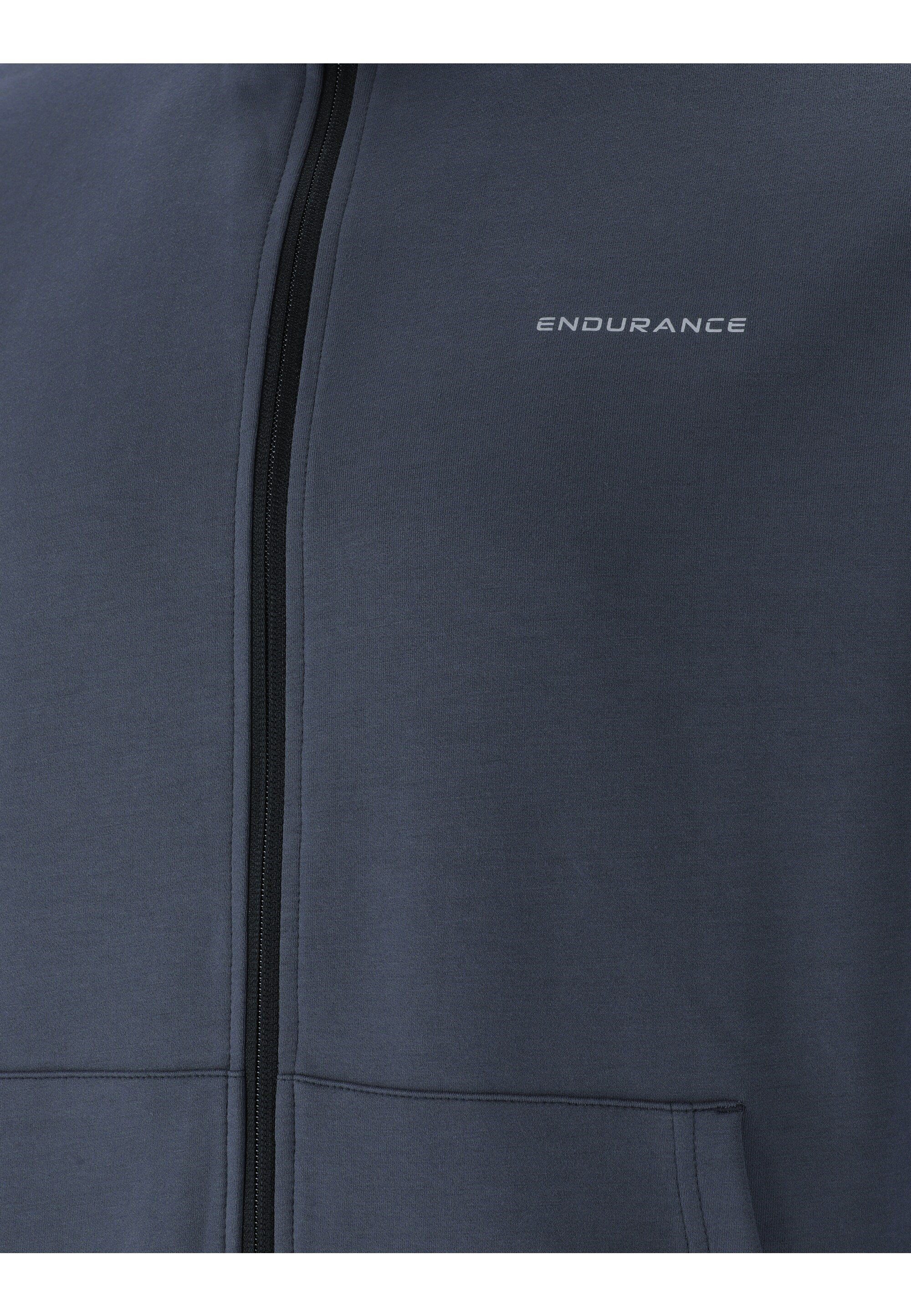 anthrazit Loweer praktischen mit Sweatshirt ENDURANCE Seitentaschen