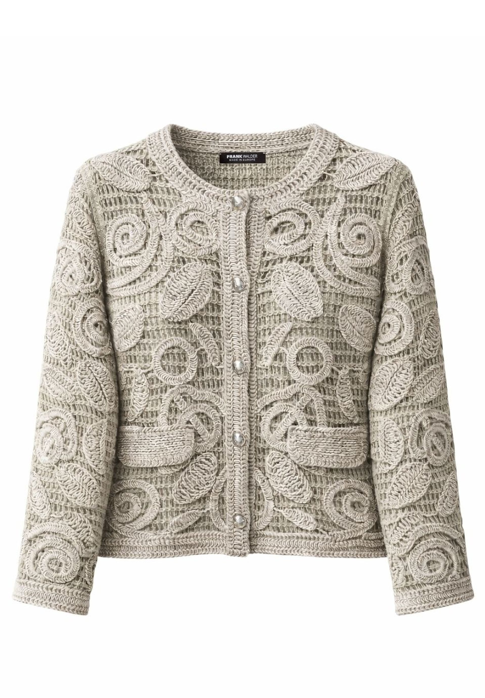 FRANK WALDER Strickjacke