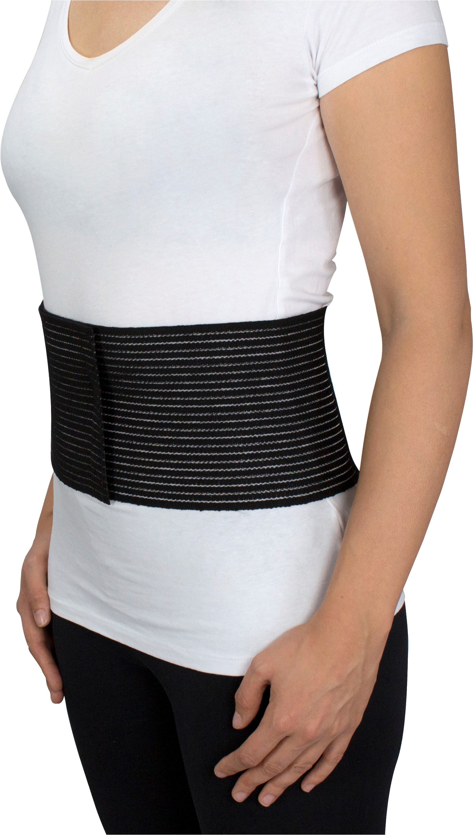 Hydas Bauch- und Rückenstützgürtel zur Entlastung der Wirbelsäule, Haltungskorrektur & Stabilisierung, Unterstützt bei Bandscheiben-/Überlastungsbeschwerden, Made in Germany