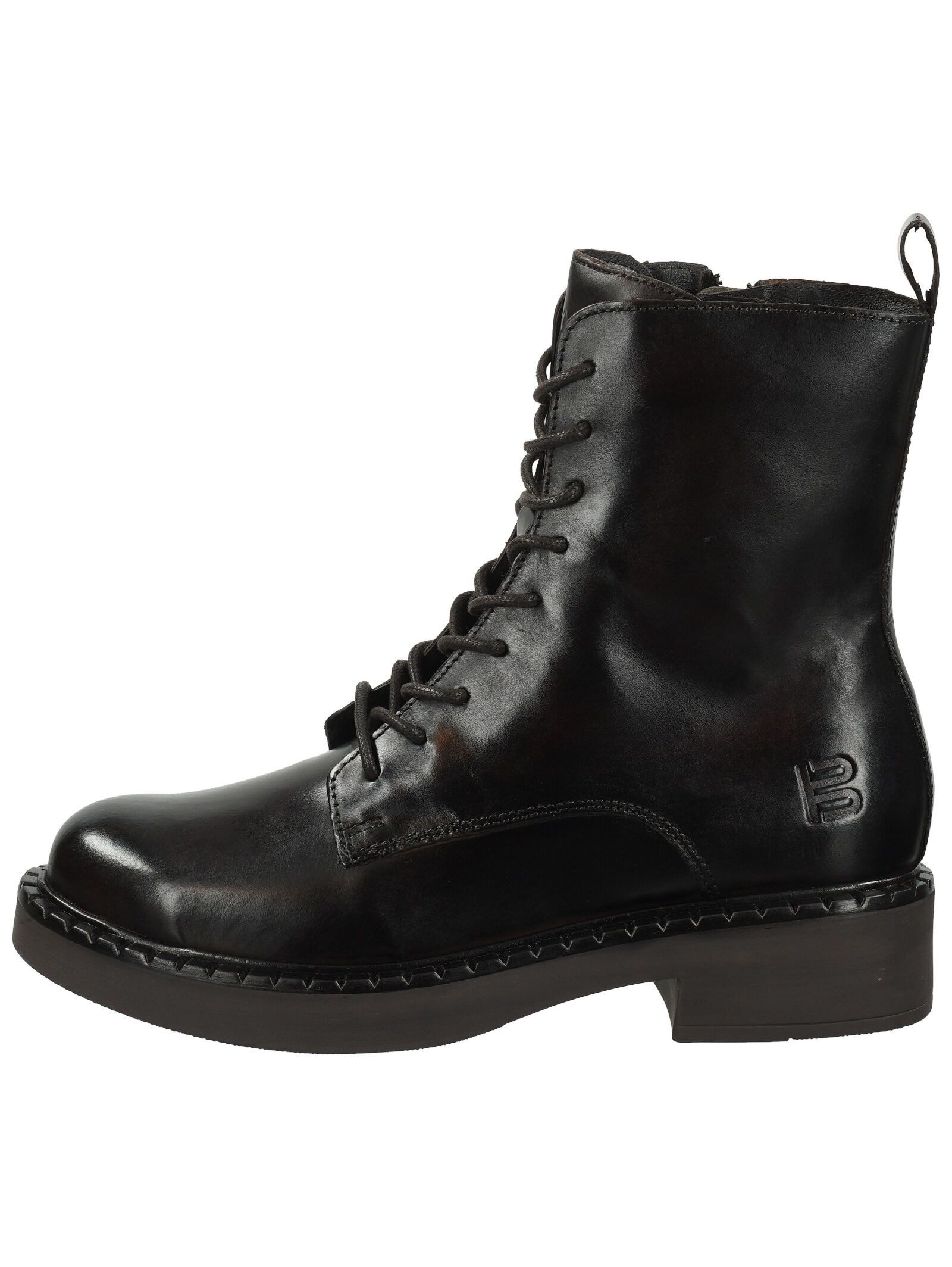 BAGATT Stiefelette Nubukleder . Schnürstiefelette