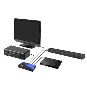 SpeaKa Professional SpeaKa Professional AV Konverter SP-HDA-500 [HDMI - HDMI] 3840 x 2160 Audio-Adapter, 1.5 cm