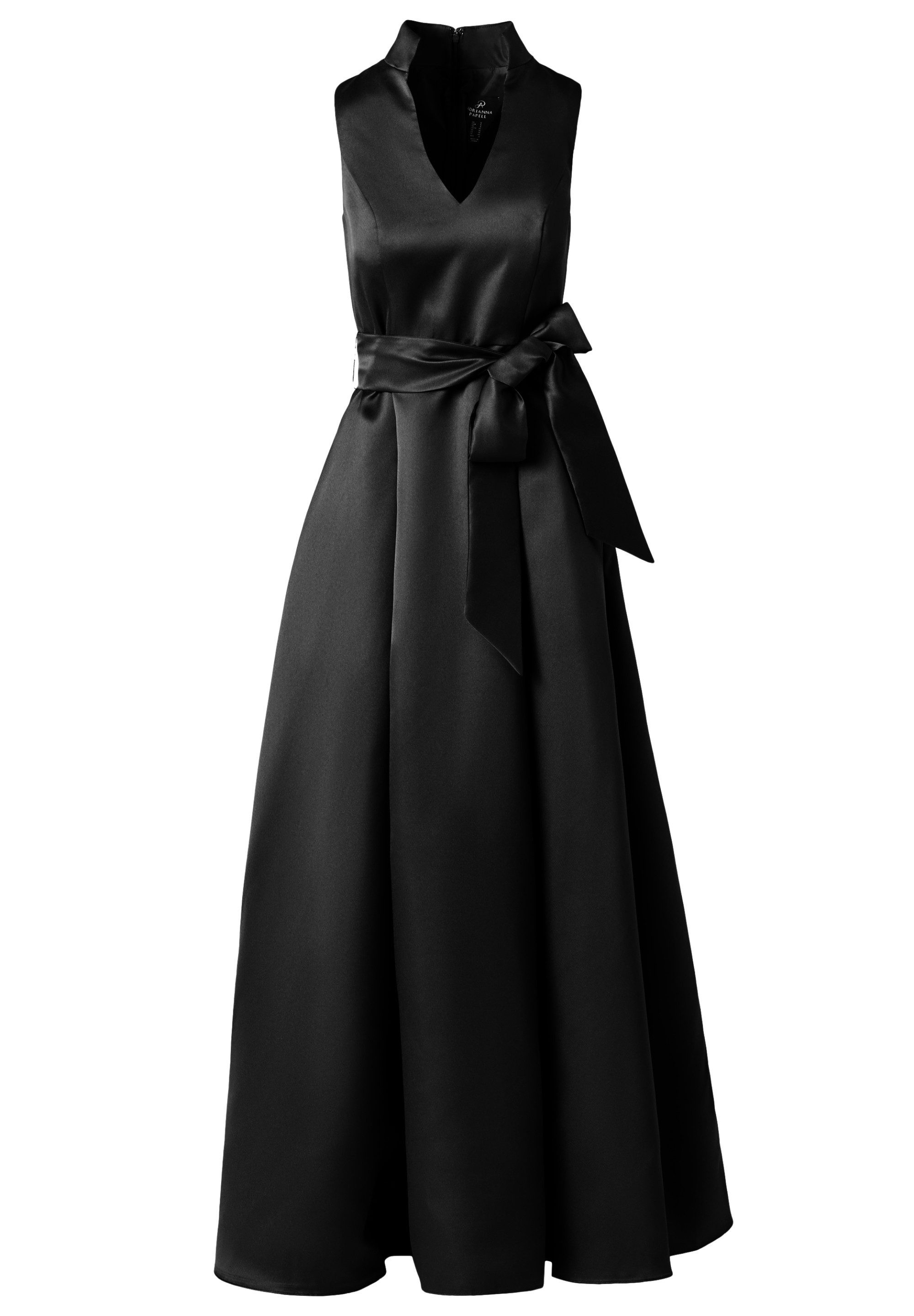 Adrianna Papell Abendkleid Mikado Tie Front Dress Elegantes, ärmelloses Ballkleid aus Mikado
