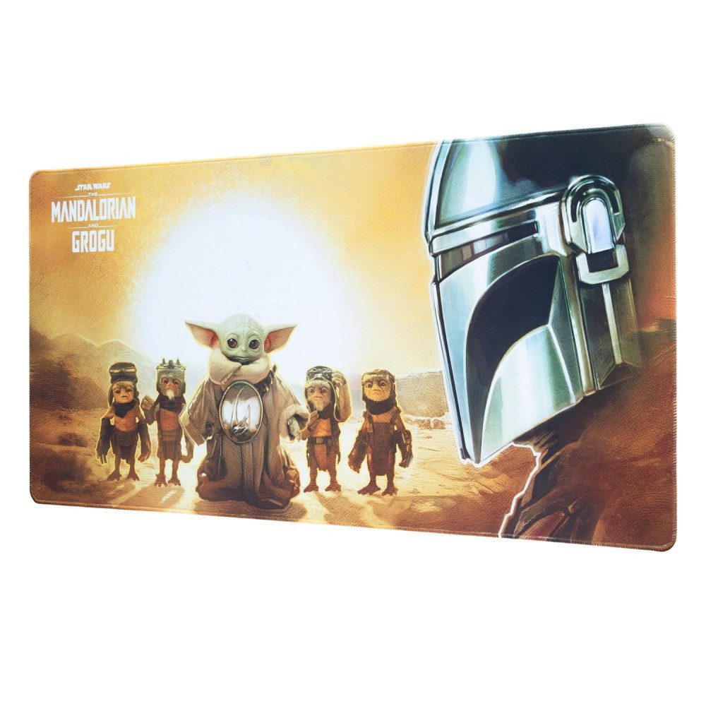 Mauspad Mandalorian & Grogu - Gaming Mousepad - Schreibtischunterlage