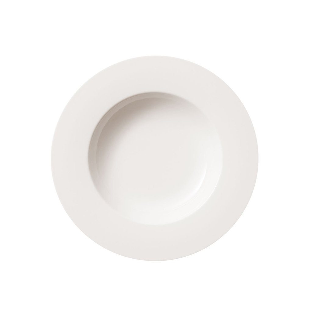 Villeroy & Boch Suppenteller Twist White Suppenteller, (1 St)