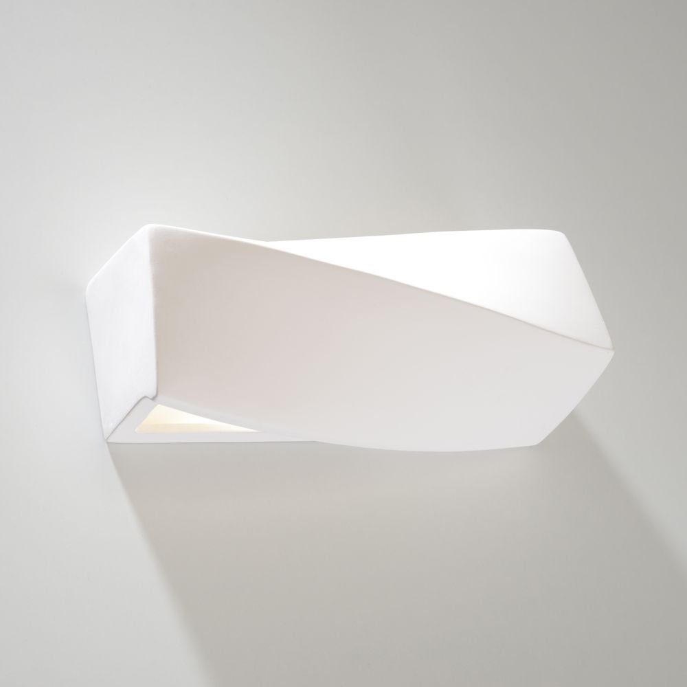 x Wandlicht Leuchtmittel Alena Weiß enthalten: 300 Angabe, E27 Wandlampe, mm, Keramik Wandleuchte, Wandleuchte Nein, Wandleuchte, max. in famlights warmweiss, 60W 150 aus keine