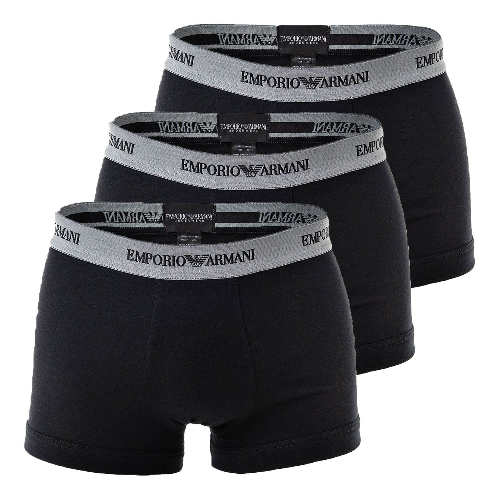Boxer Herren Boxershort 3er Pack Baumwolle